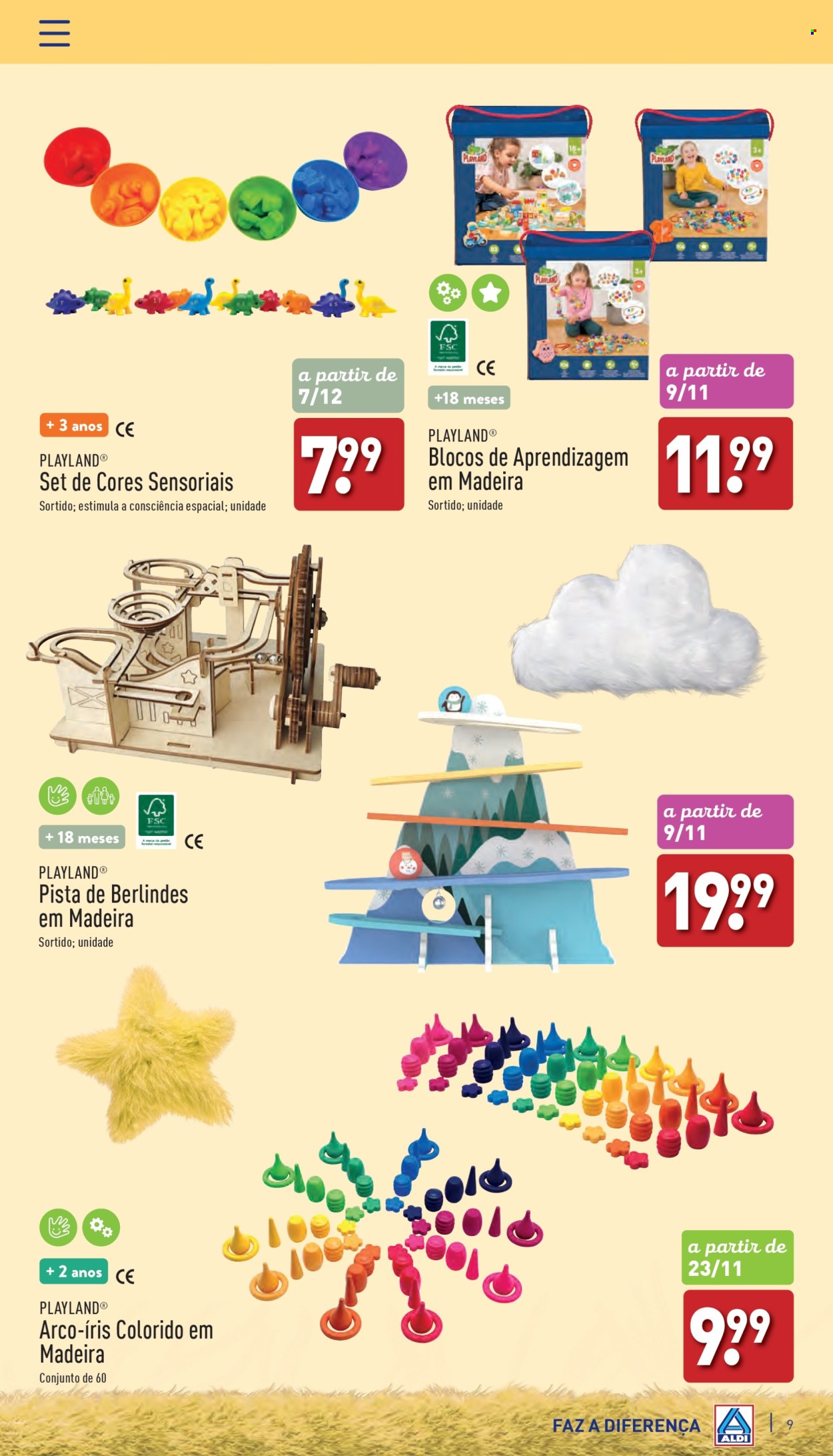Folheto Aldi - 26.10.2024 - 17.12.2024. Página 9