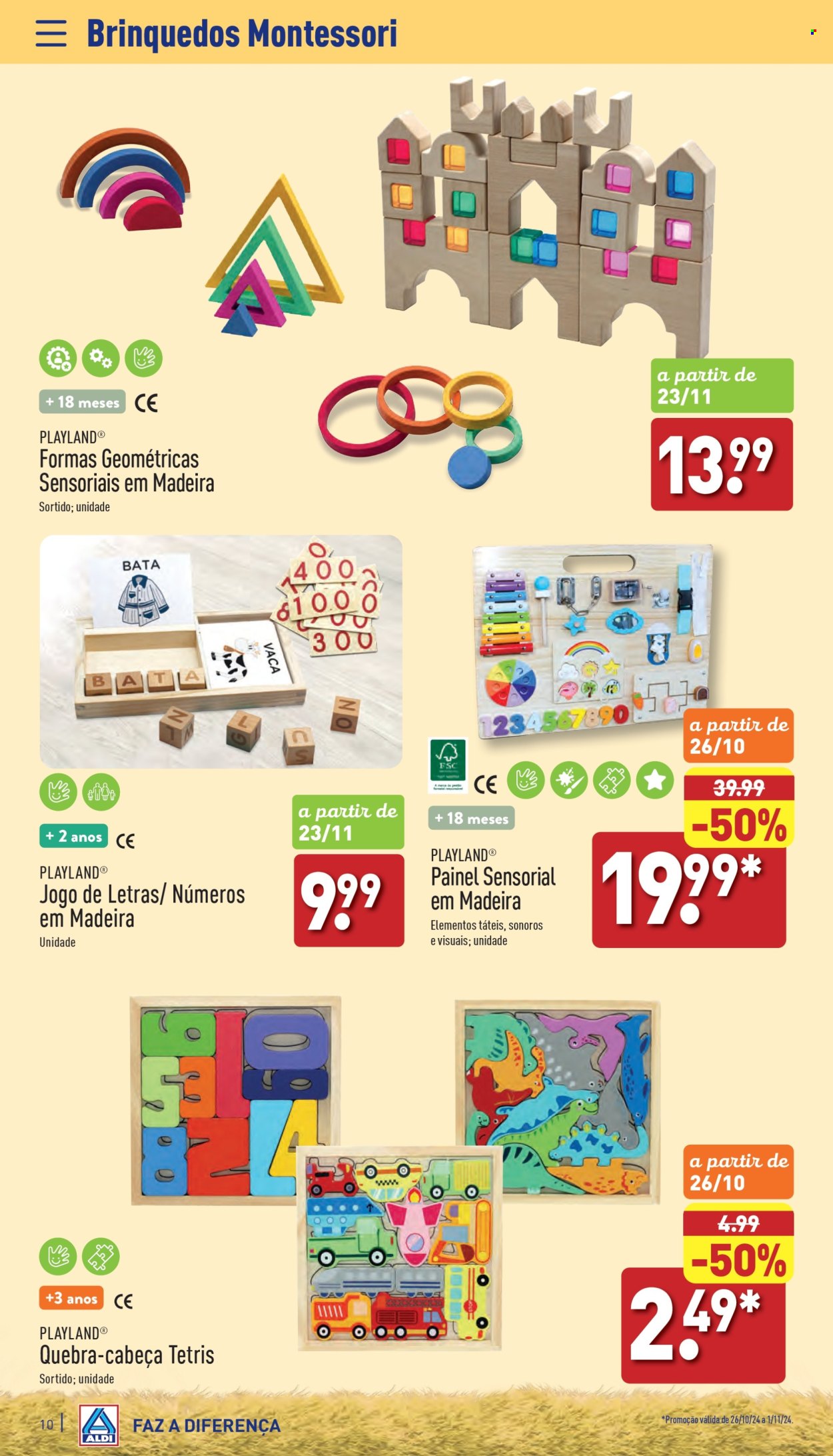 Folheto Aldi - 26.10.2024 - 17.12.2024. Página 10