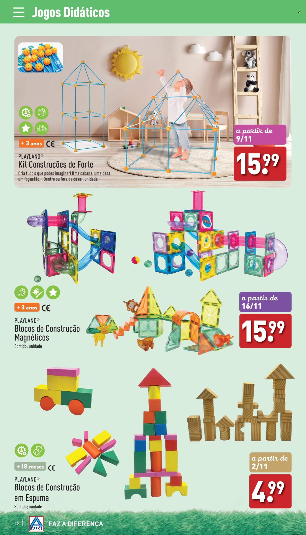 Folheto Aldi - 26.10.2024 - 17.12.2024. Página 18