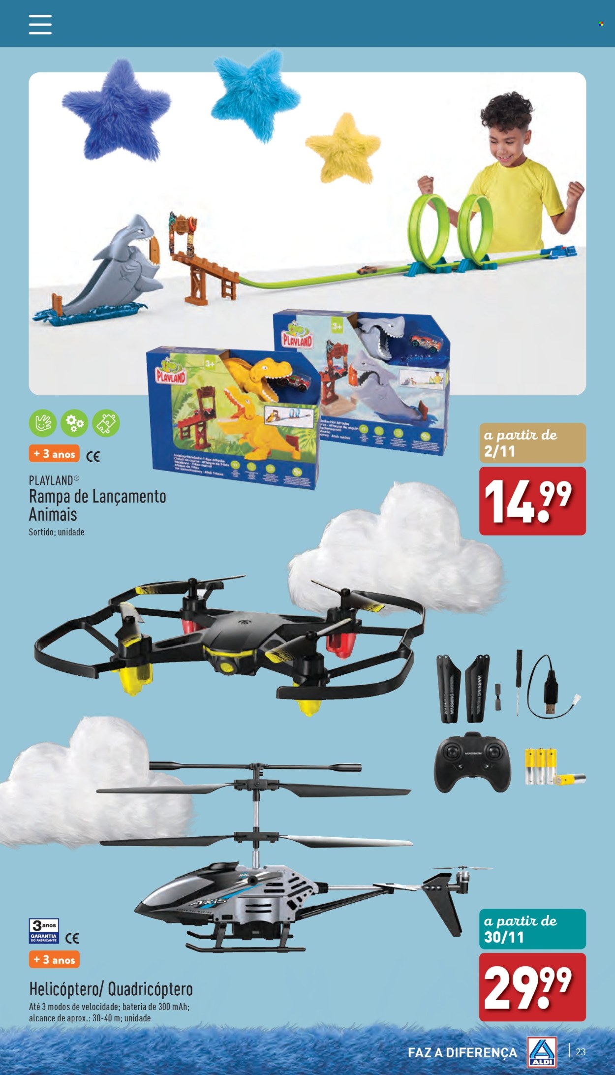 Folheto Aldi - 26.10.2024 - 17.12.2024. Página 23