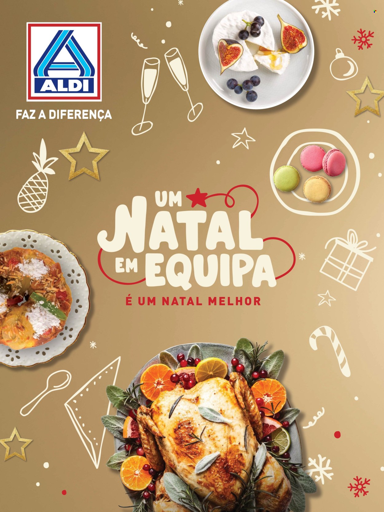 Folheto Aldi. Página 1