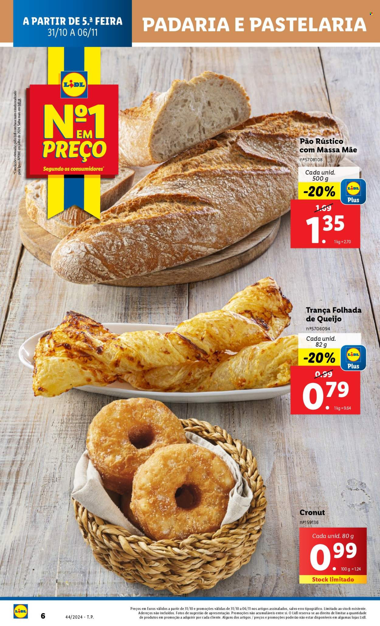 Folheto Lidl - 31.10.2024 - 6.11.2024. Página 6