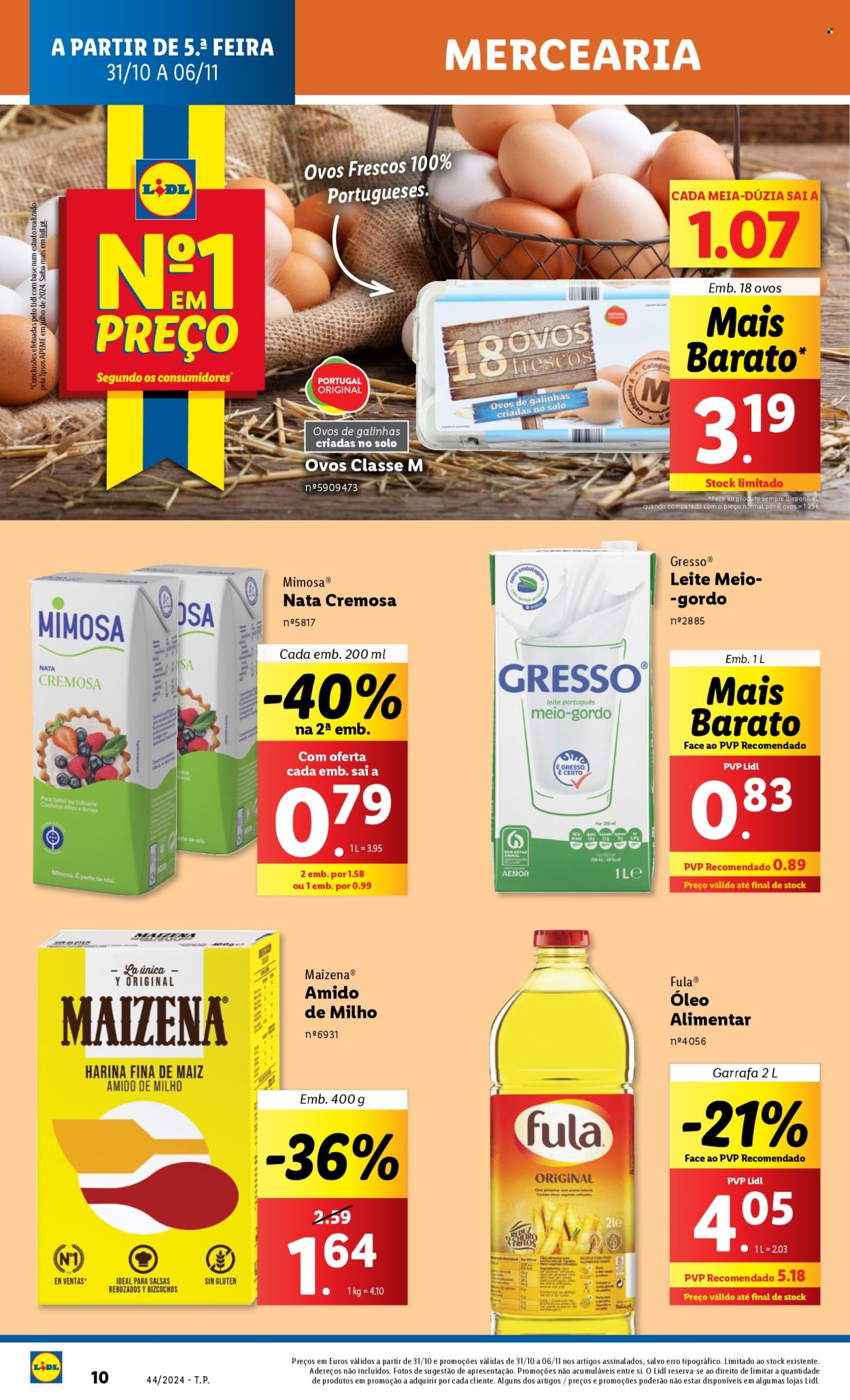 Folheto Lidl - 31.10.2024 - 6.11.2024. Página 10