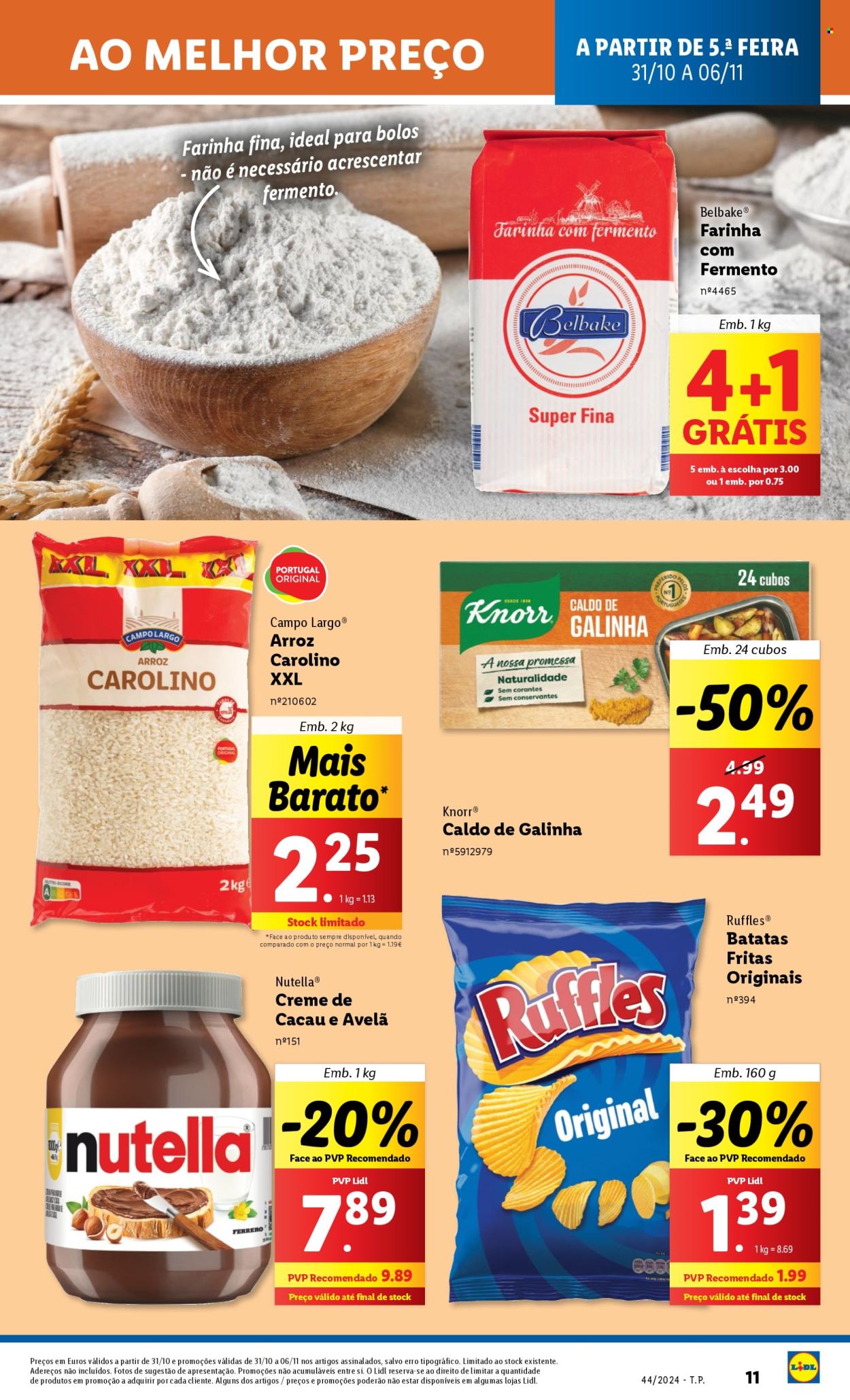 Folheto Lidl - 31.10.2024 - 6.11.2024. Página 11