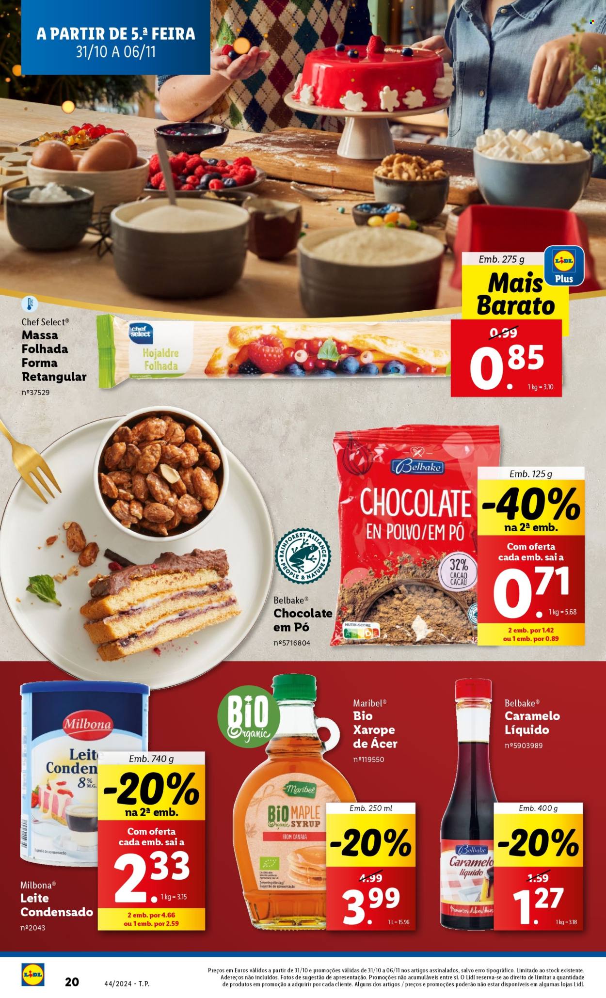 Folheto Lidl - 31.10.2024 - 6.11.2024. Página 20