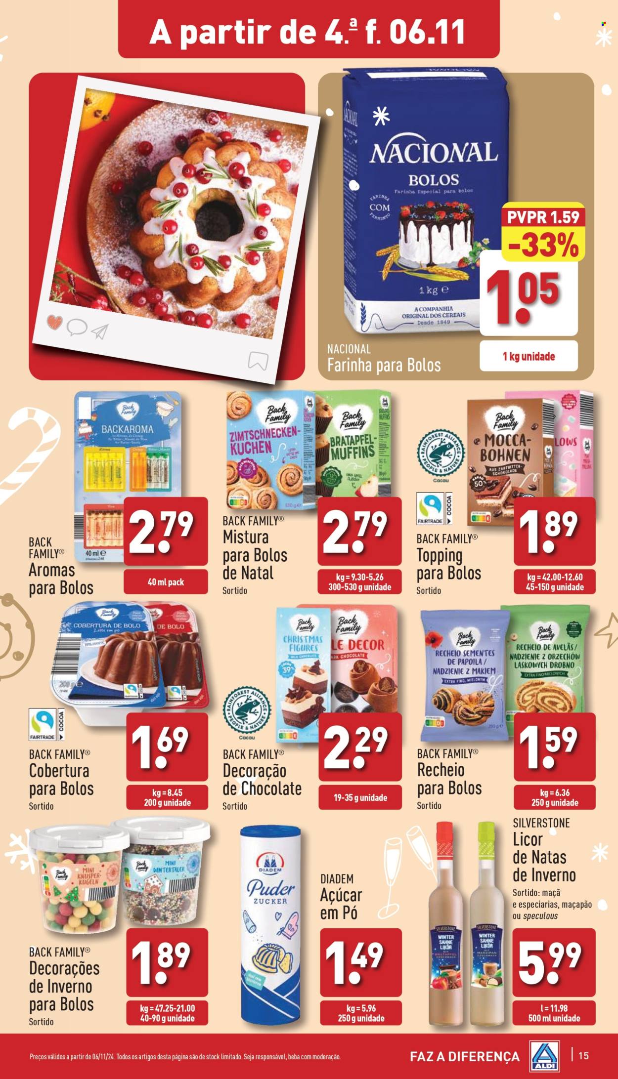 Folheto Aldi - 6.11.2024 - 12.11.2024. Página 15
