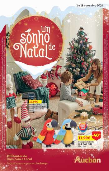 Folheto Auchan - 1.11.2024 - 18.11.2024.