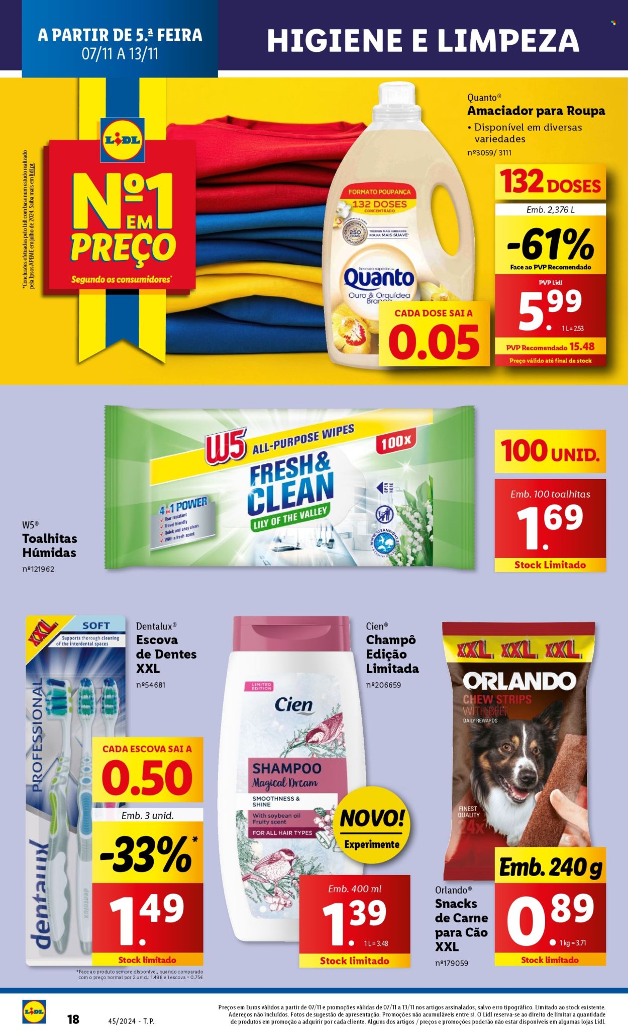 Folheto Lidl - 7.11.2024 - 13.11.2024. Página 18