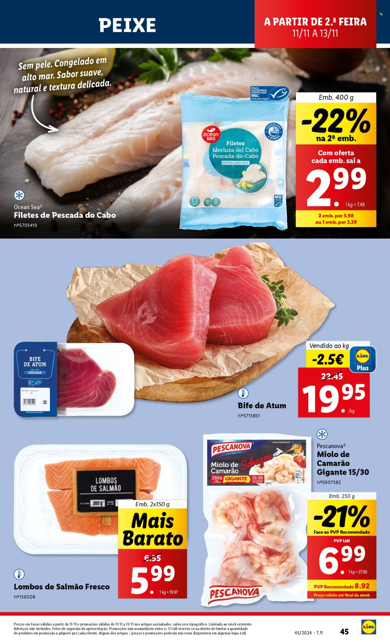 Folheto Lidl - 7.11.2024 - 13.11.2024. Página 45