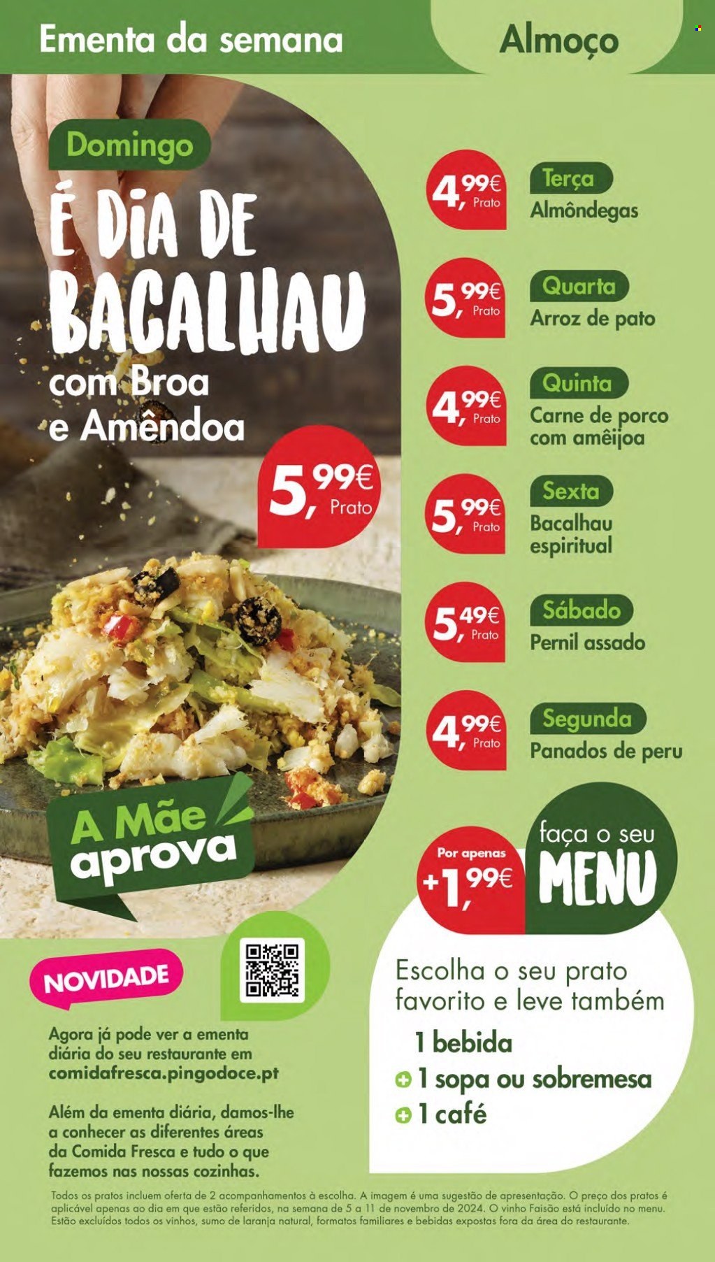 Folheto Pingo Doce - 5.11.2024 - 11.11.2024. Página 4