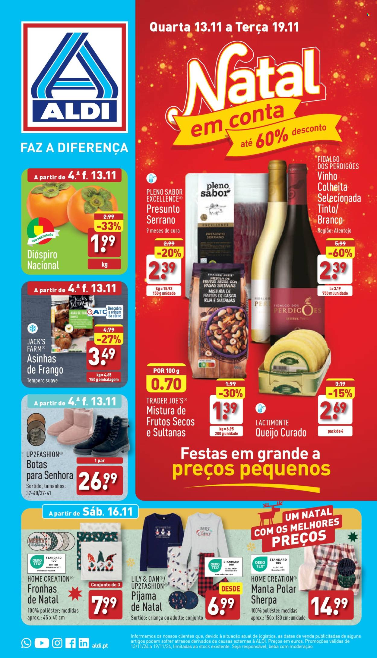 Folheto Aldi - 13.11.2024 - 19.11.2024. Página 1
