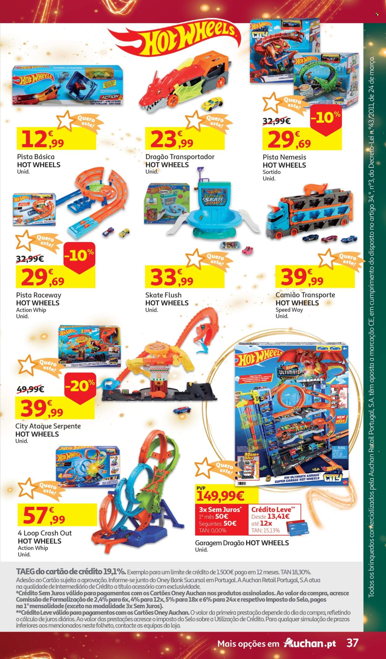 Folheto Auchan - 6.11.2024 - 10.12.2024. Página 37