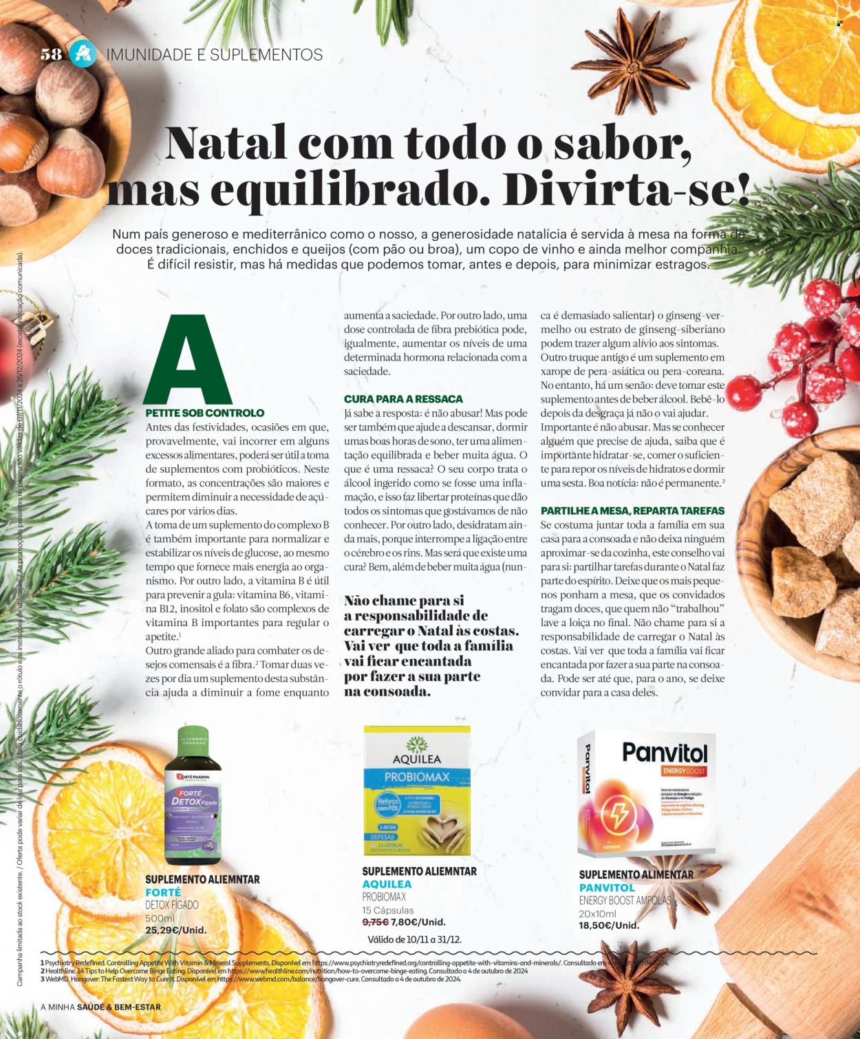 Folheto Auchan - 7.11.2024 - 26.12.2024. Página 58