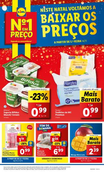 Folheto Lidl - 14.11.2024 - 17.11.2024.