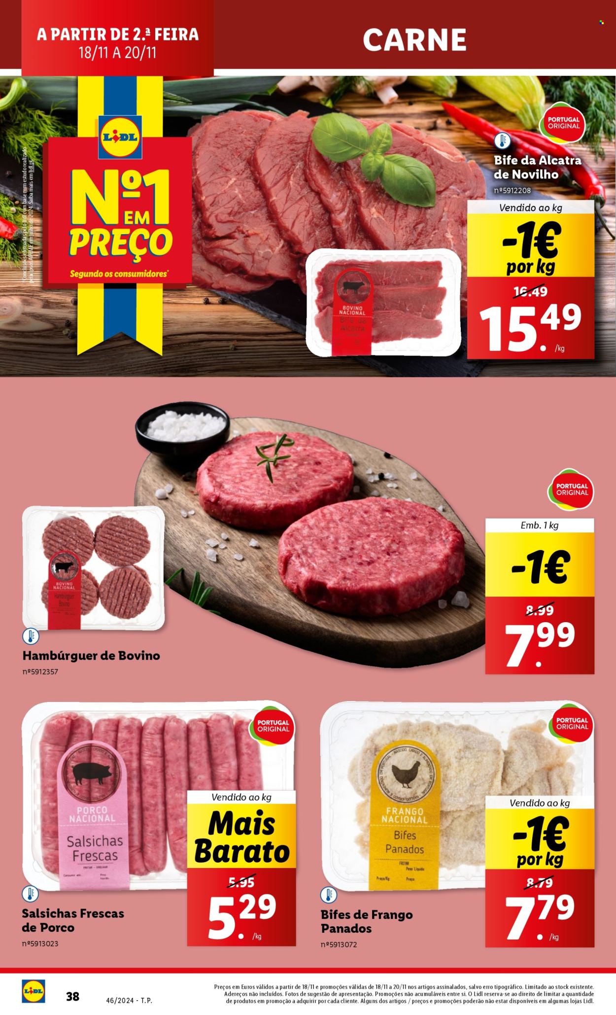 Folheto Lidl - 14.11.2024 - 20.11.2024. Página 38