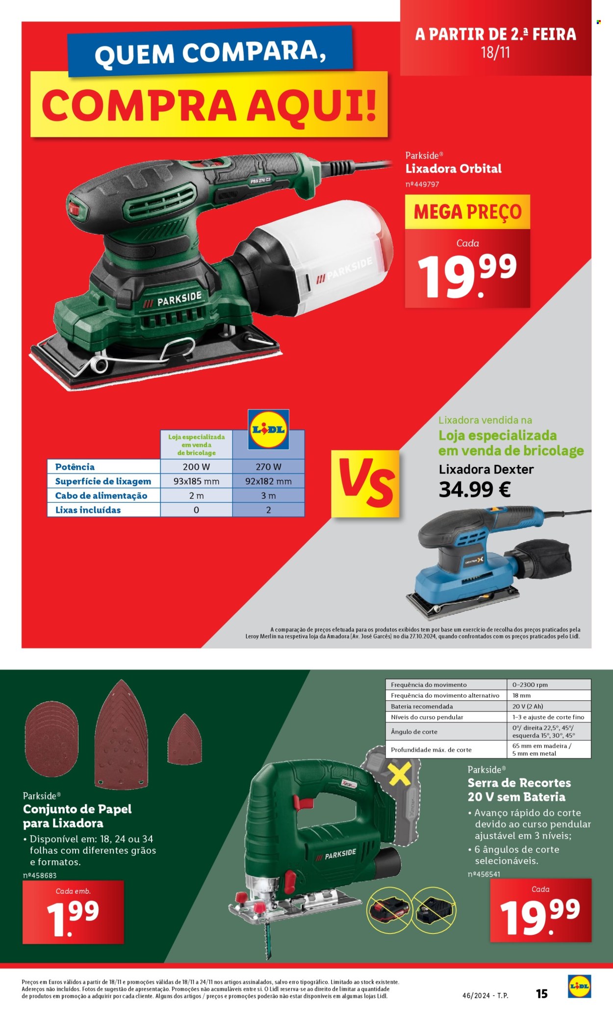Folheto Lidl - 14.11.2024 - 20.11.2024. Página 15