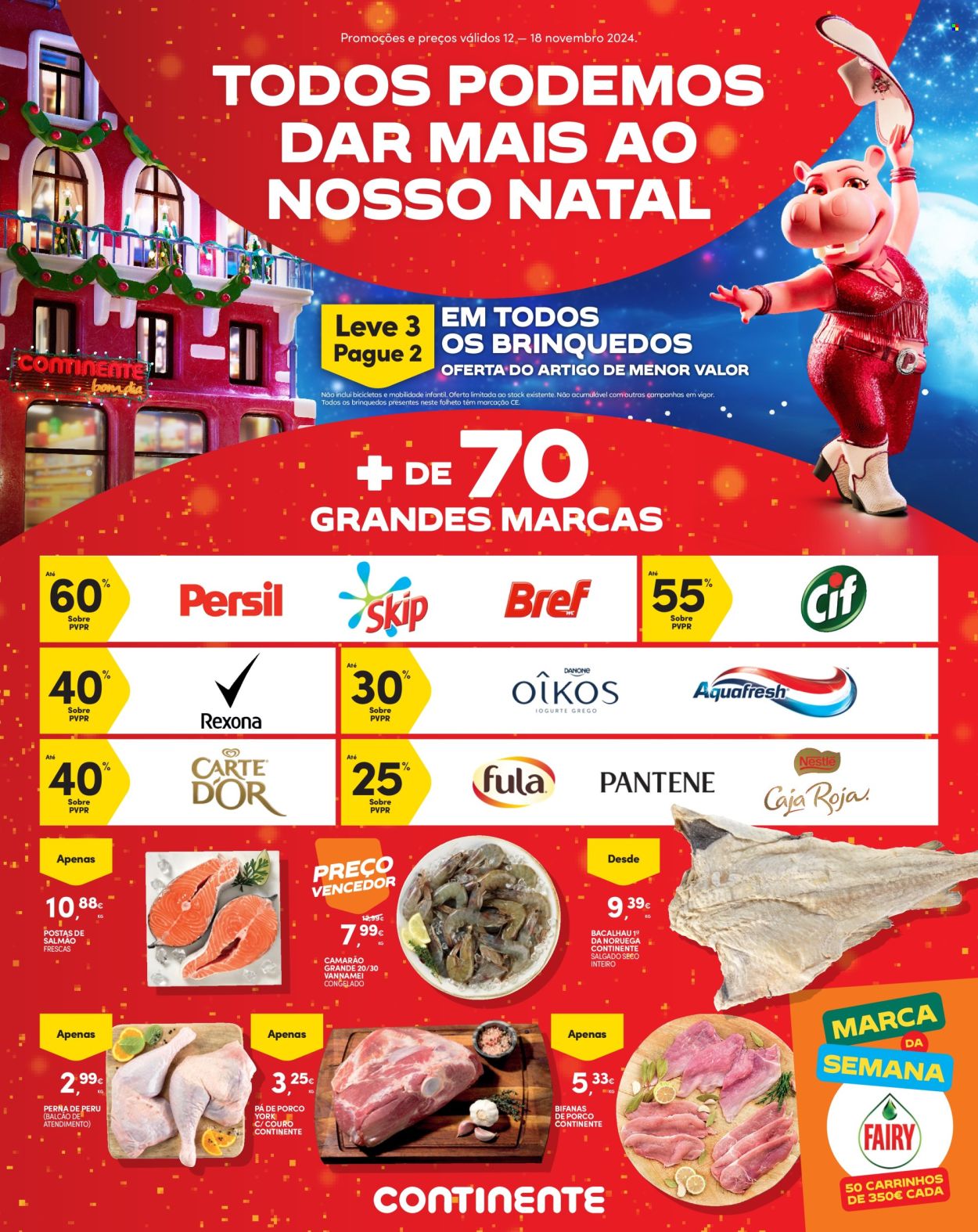 Folheto Continente Modelo - 12.11.2024 - 18.11.2024. Página 1