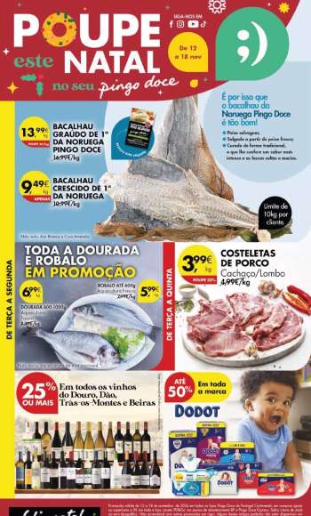 Folheto Pingo Doce - 12.11.2024 - 18.11.2024.