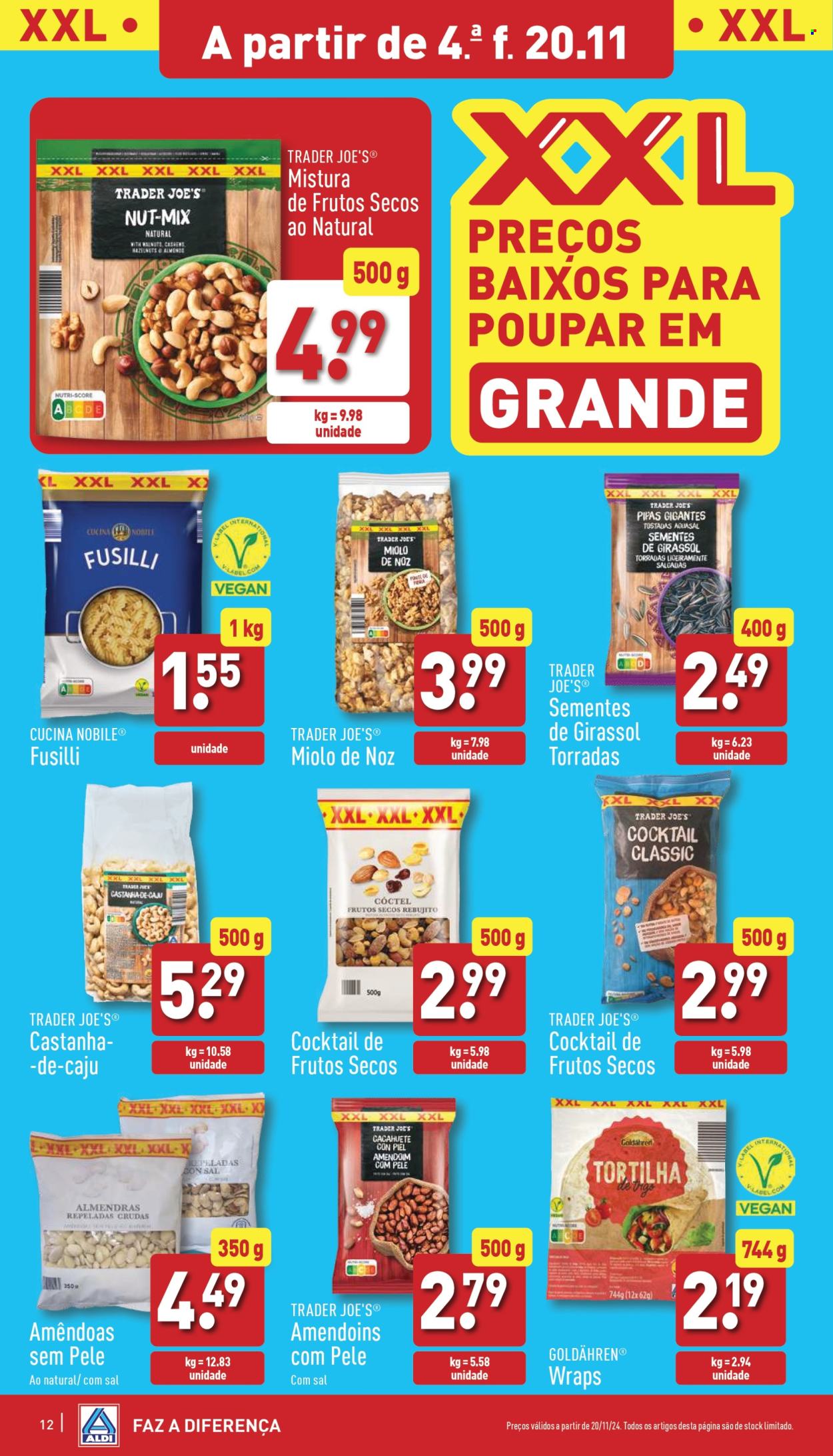 Folheto Aldi - 20.11.2024 - 26.11.2024. Página 12