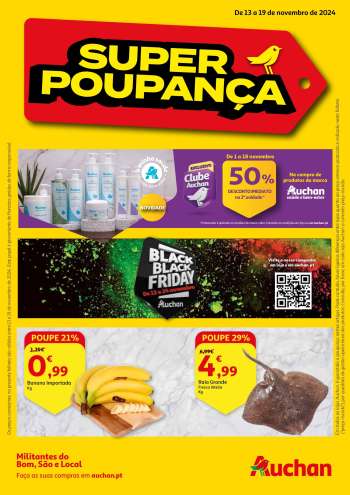Folheto Auchan - 13.11.2024 - 19.11.2024.
