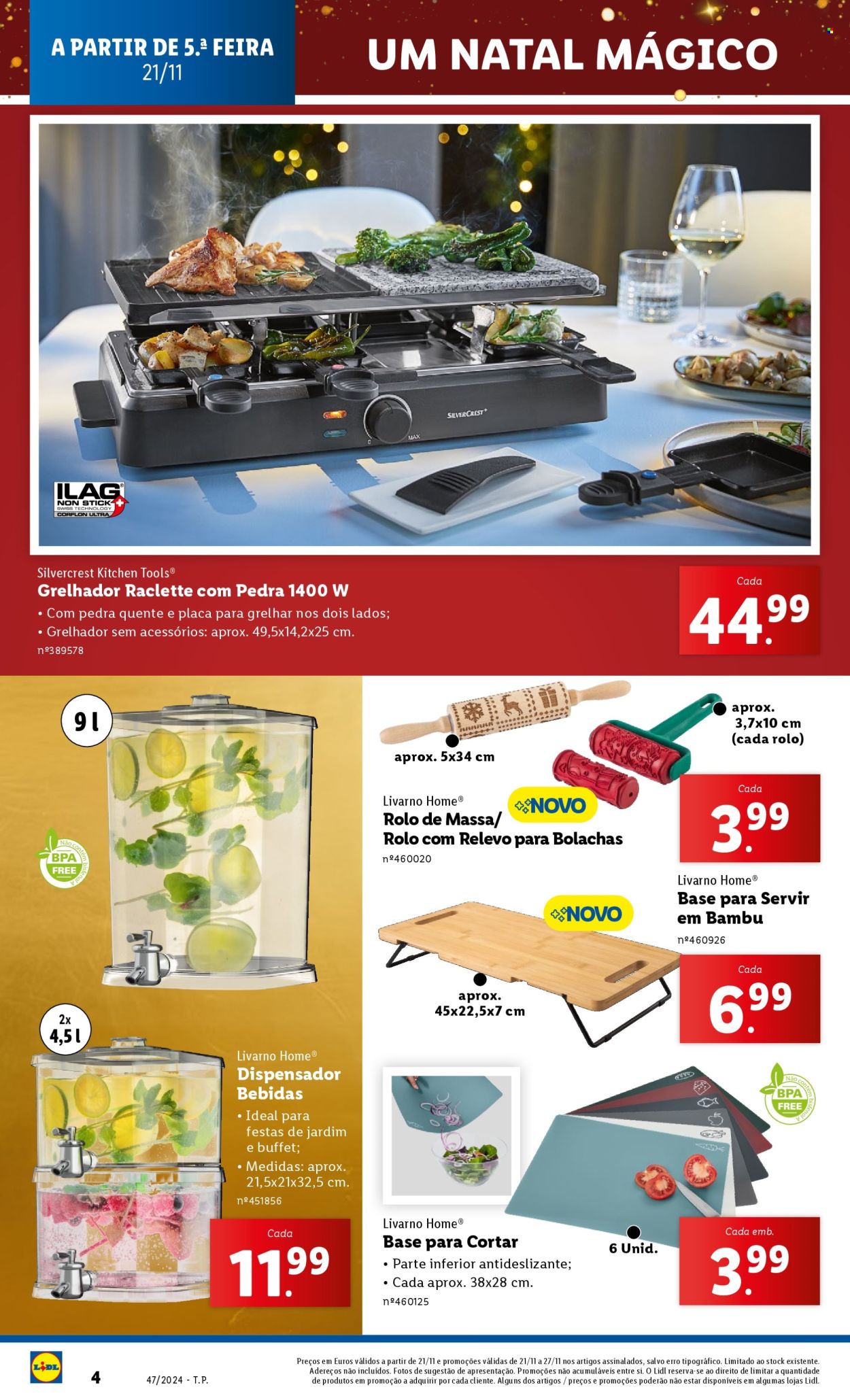 Folheto Lidl - 21.11.2024 - 27.11.2024. Página 4
