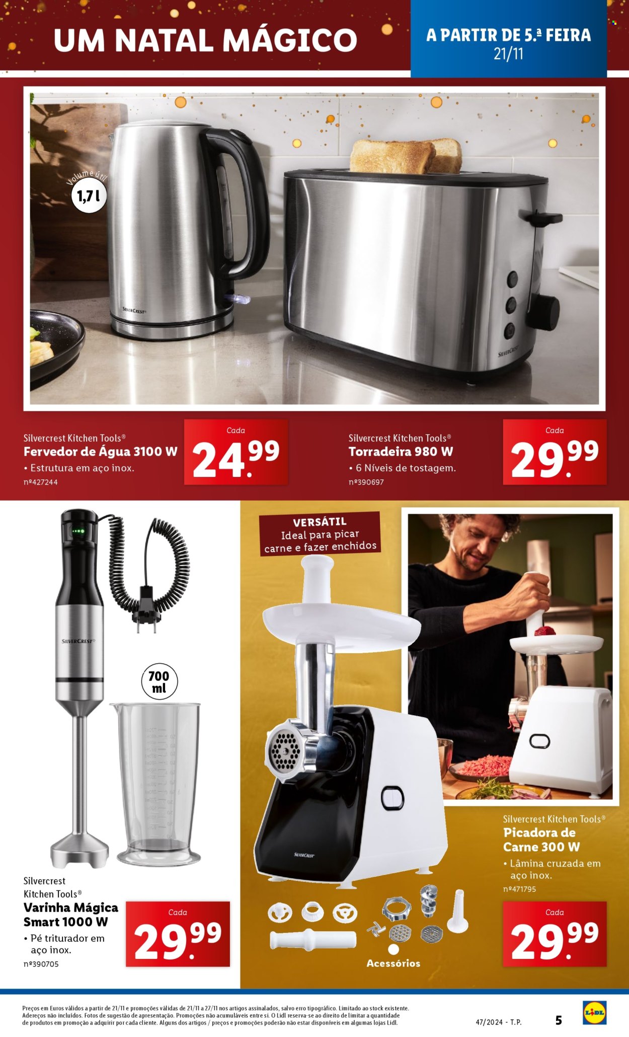 Folheto Lidl - 21.11.2024 - 27.11.2024. Página 5