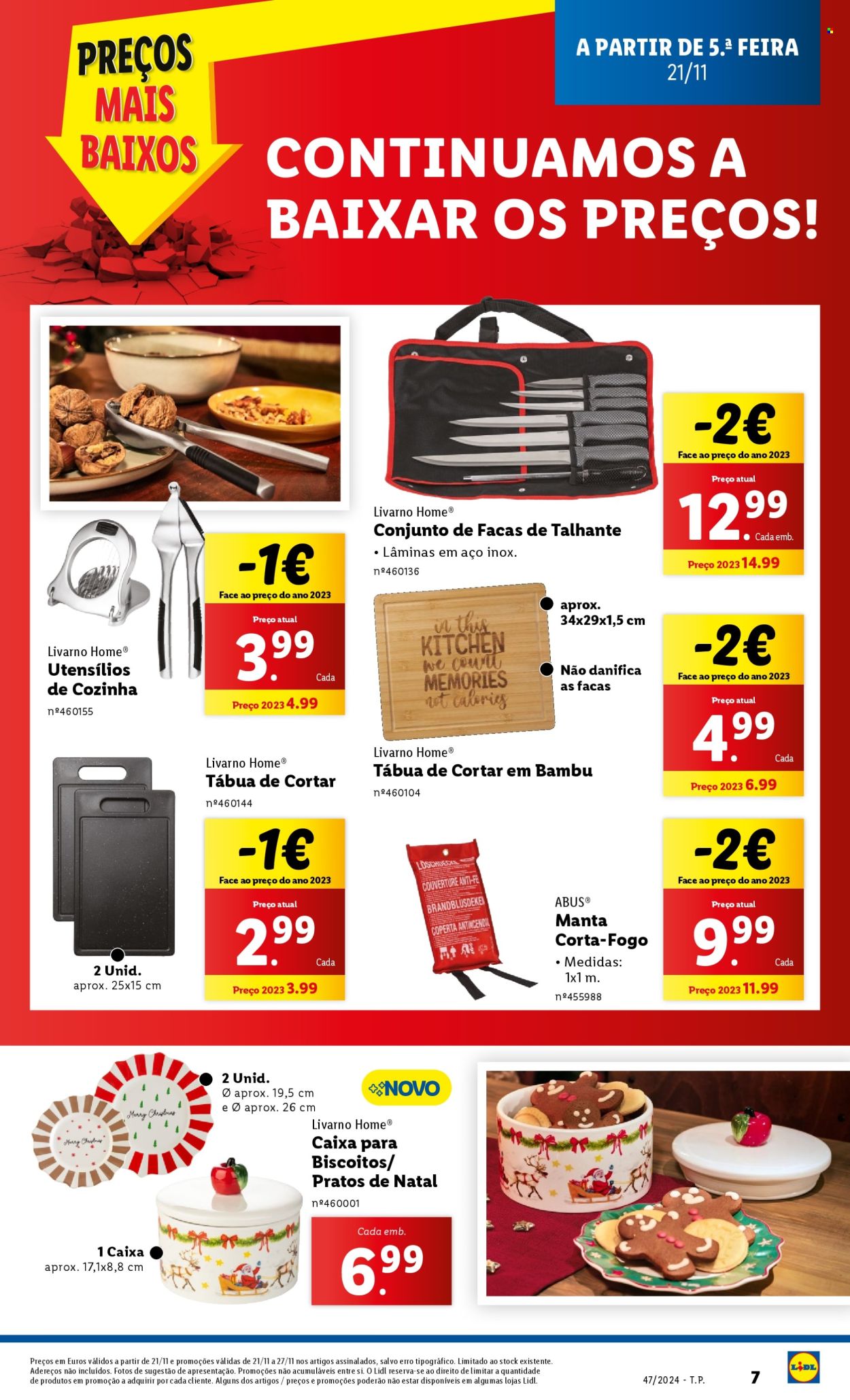 Folheto Lidl - 21.11.2024 - 27.11.2024. Página 7