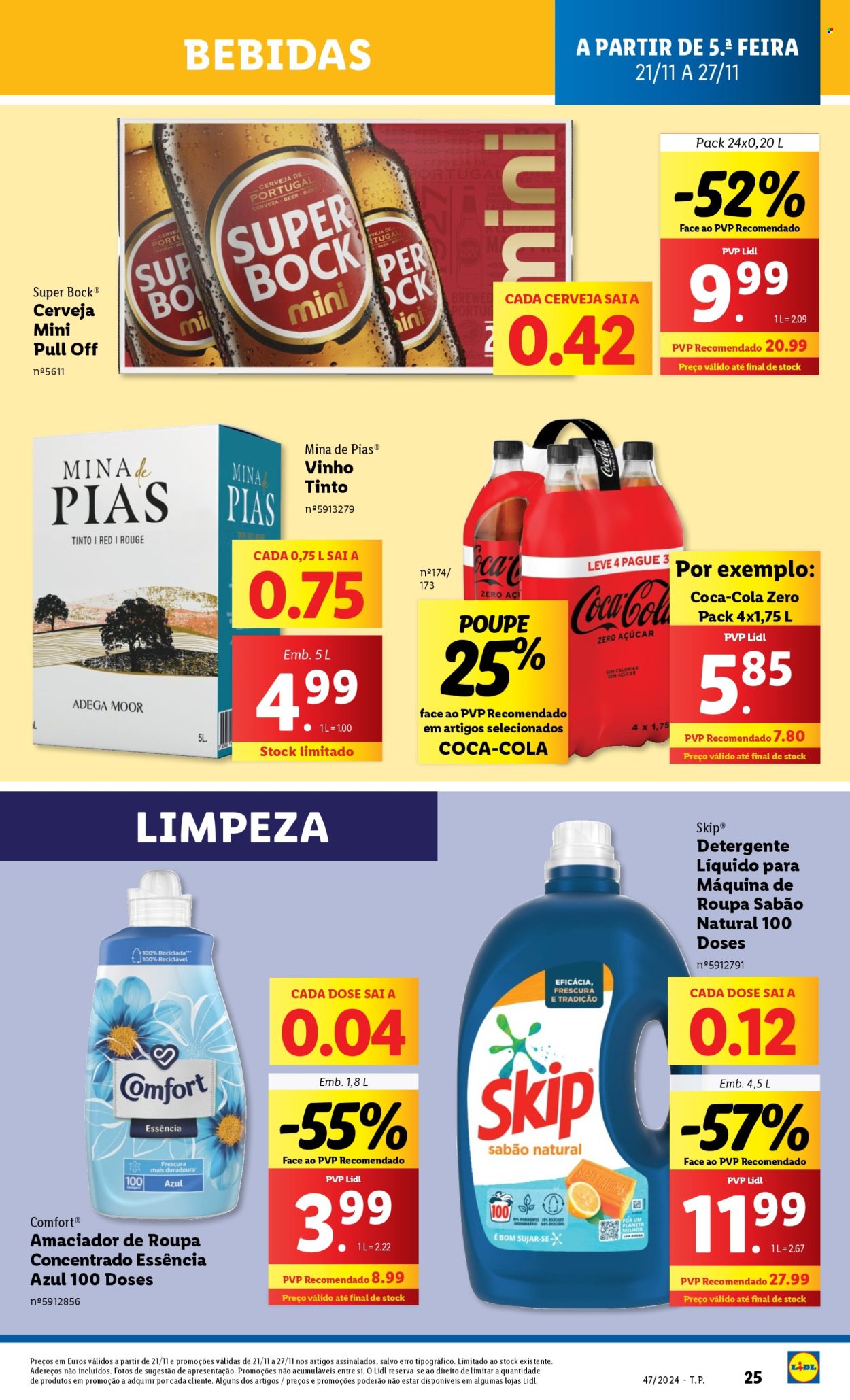 Folheto Lidl - 21.11.2024 - 27.11.2024. Página 25