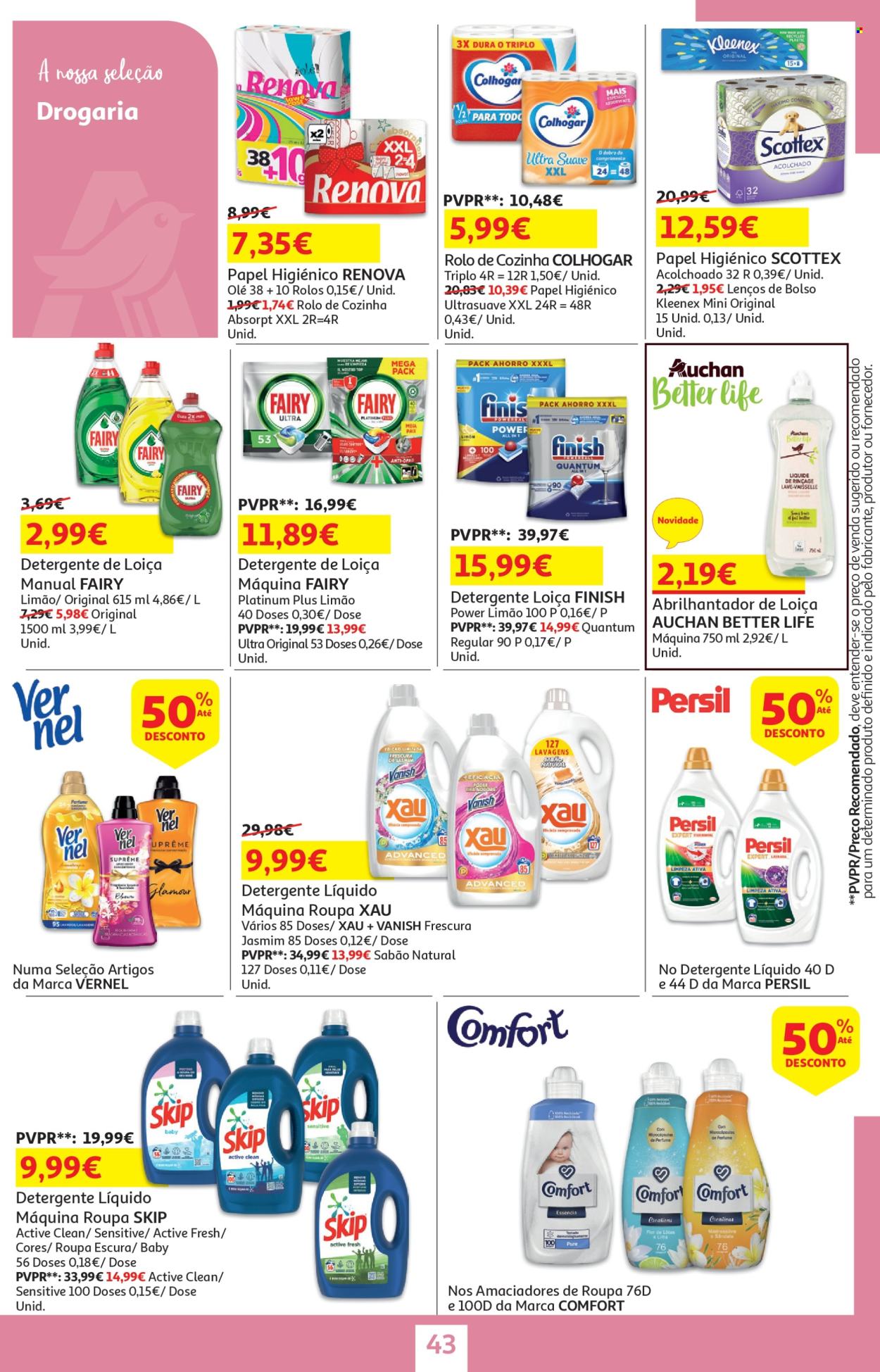 Folheto Auchan - 19.11.2024 - 4.12.2024. Página 43