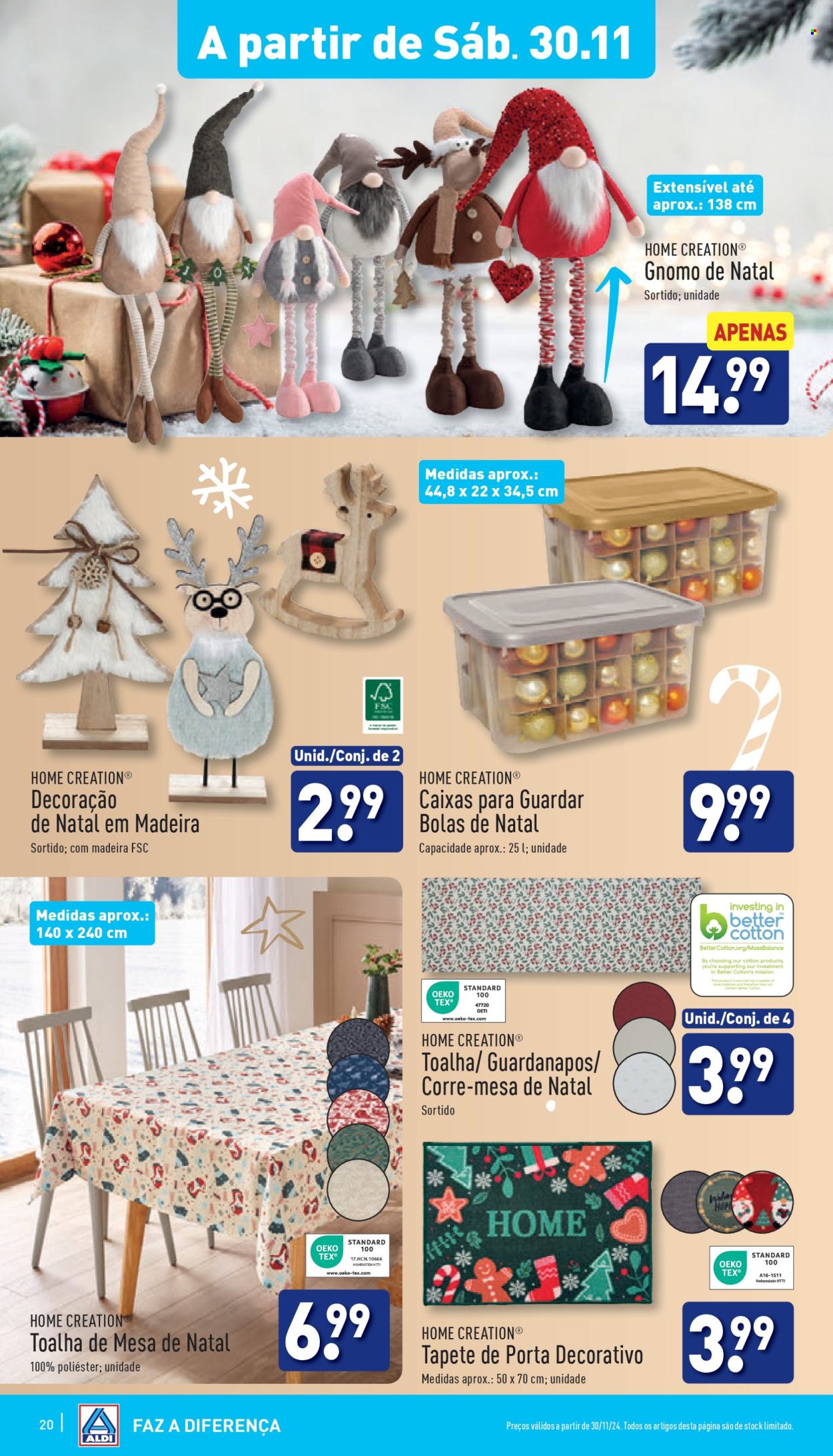 Folheto Aldi - 27.11.2024 - 3.12.2024. Página 20