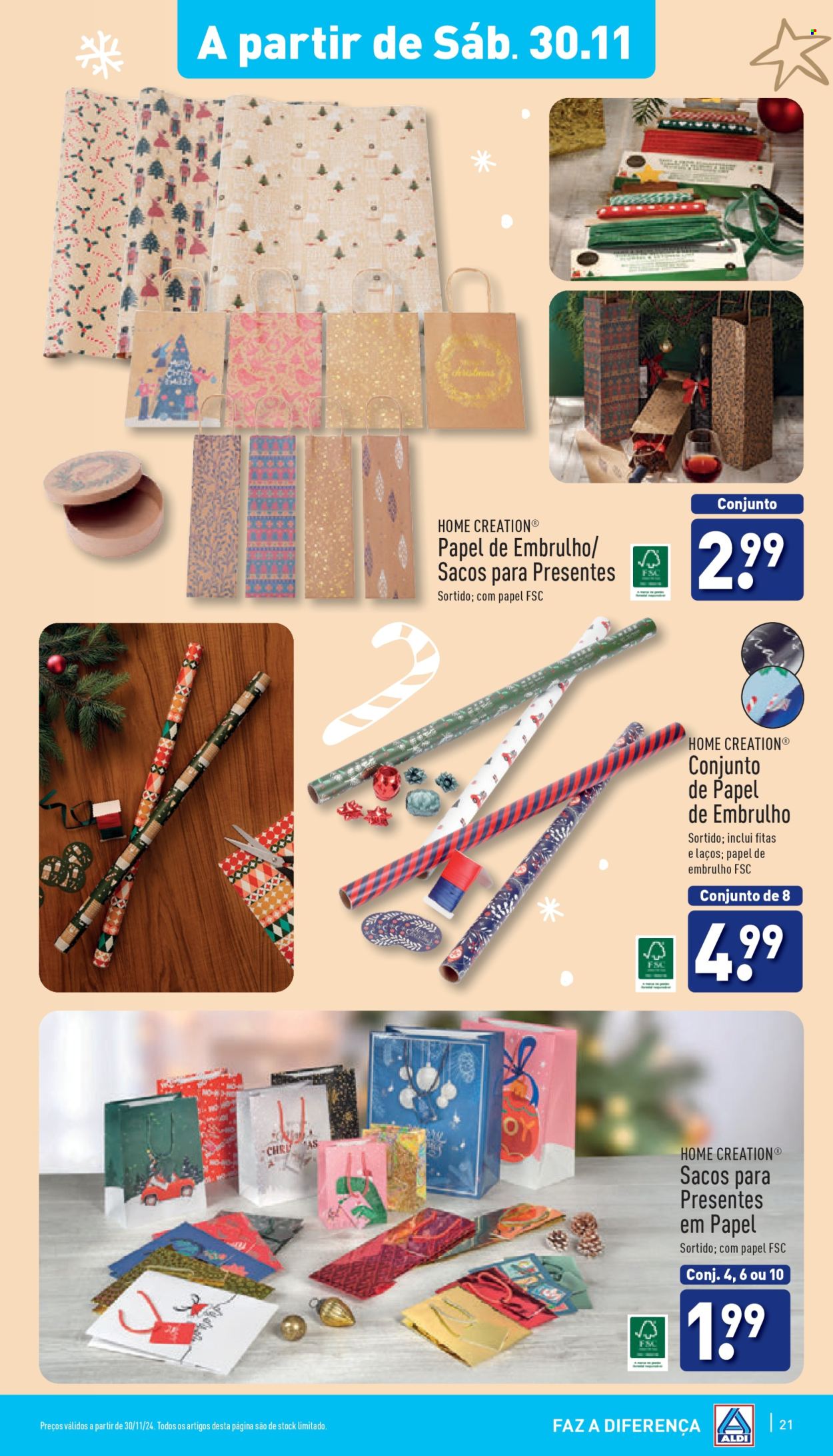 Folheto Aldi - 27.11.2024 - 3.12.2024. Página 21