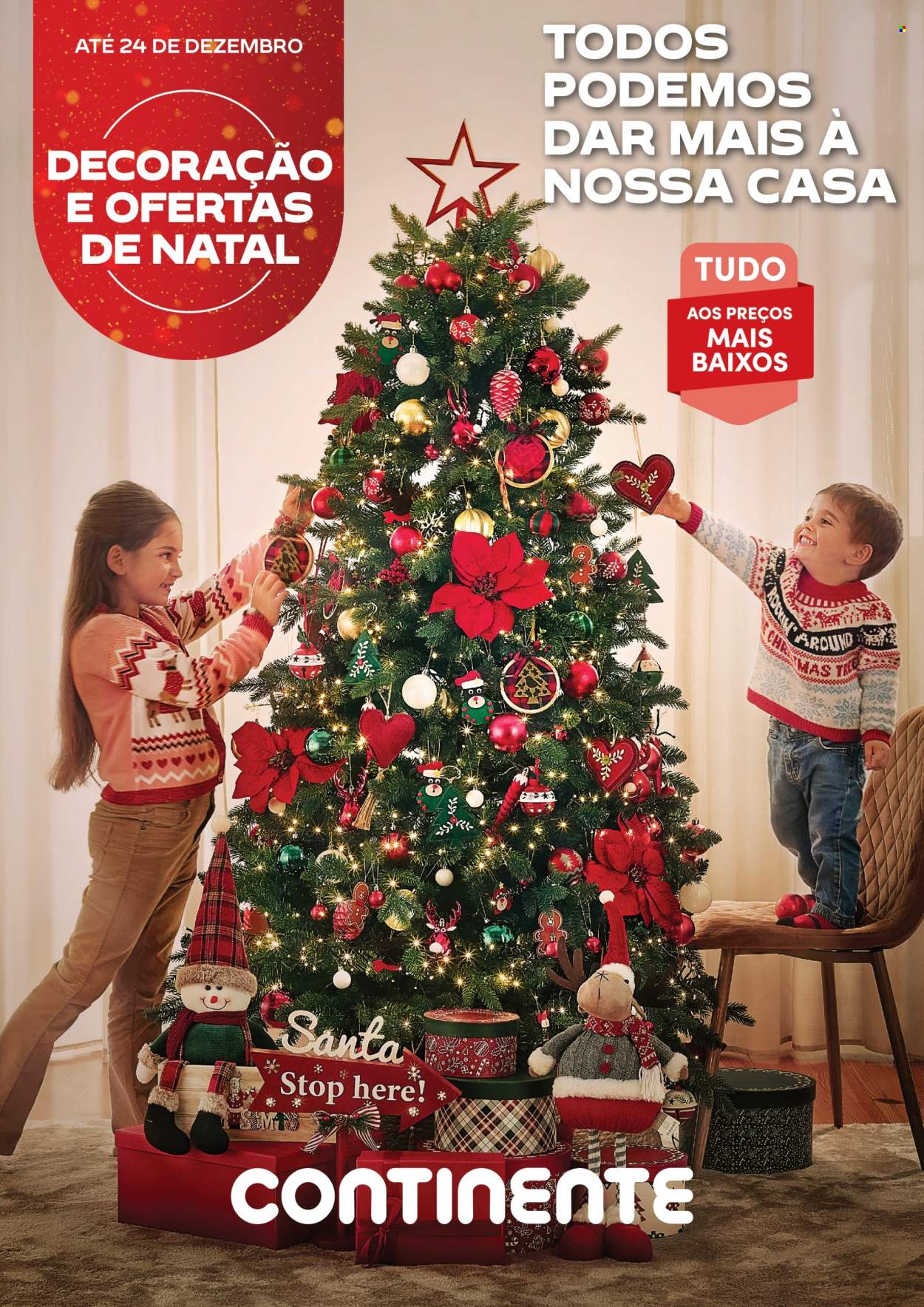 Folheto Continente Modelo - 19.11.2024 - 24.12.2024. Página 1
