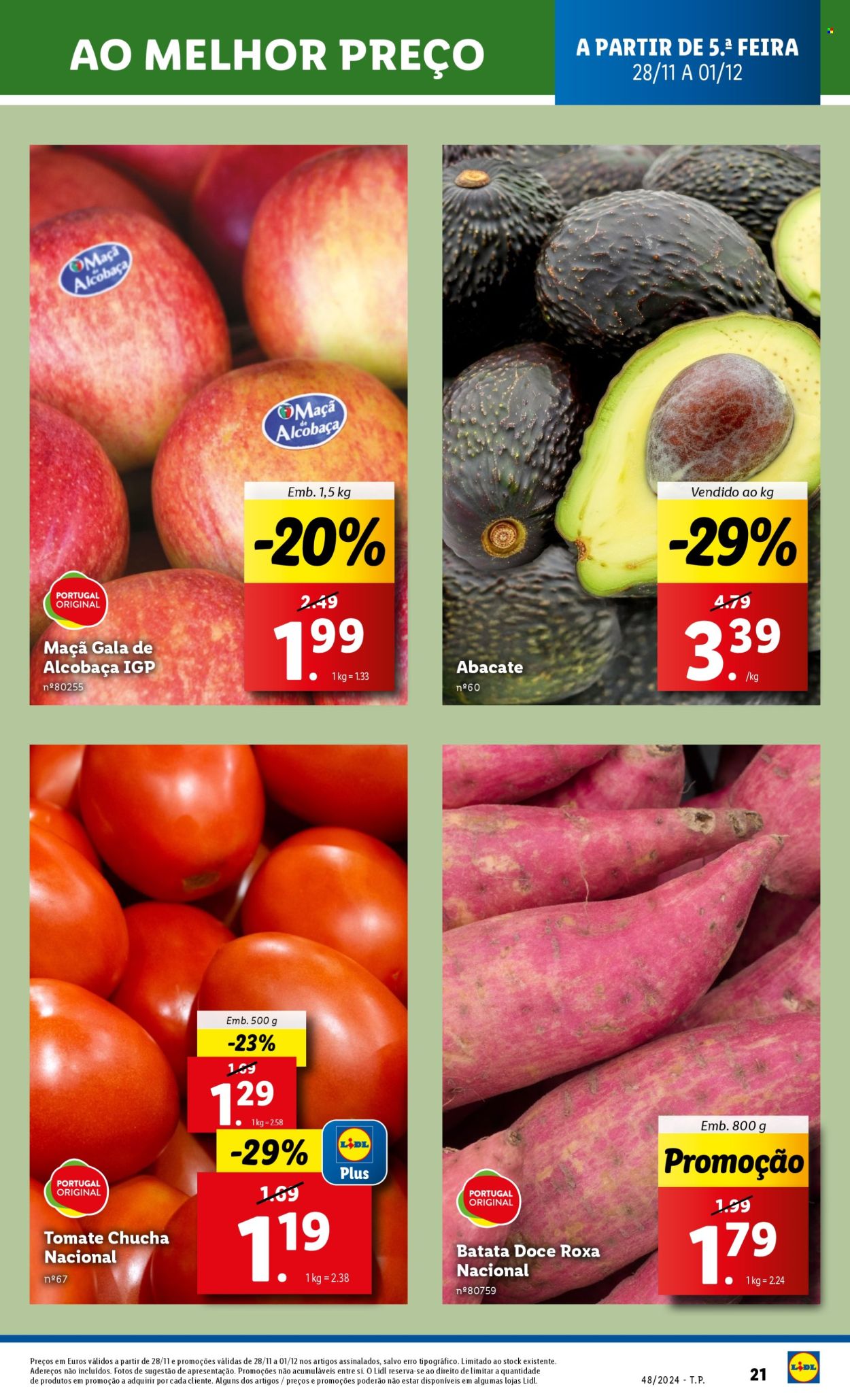 Folheto Lidl - 28.11.2024 - 4.12.2024. Página 21