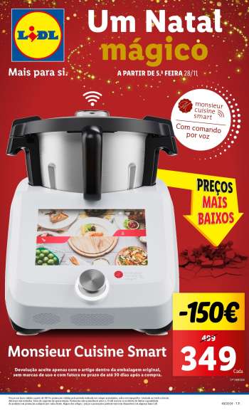 Folheto Lidl - 28.11.2024 - 4.12.2024.