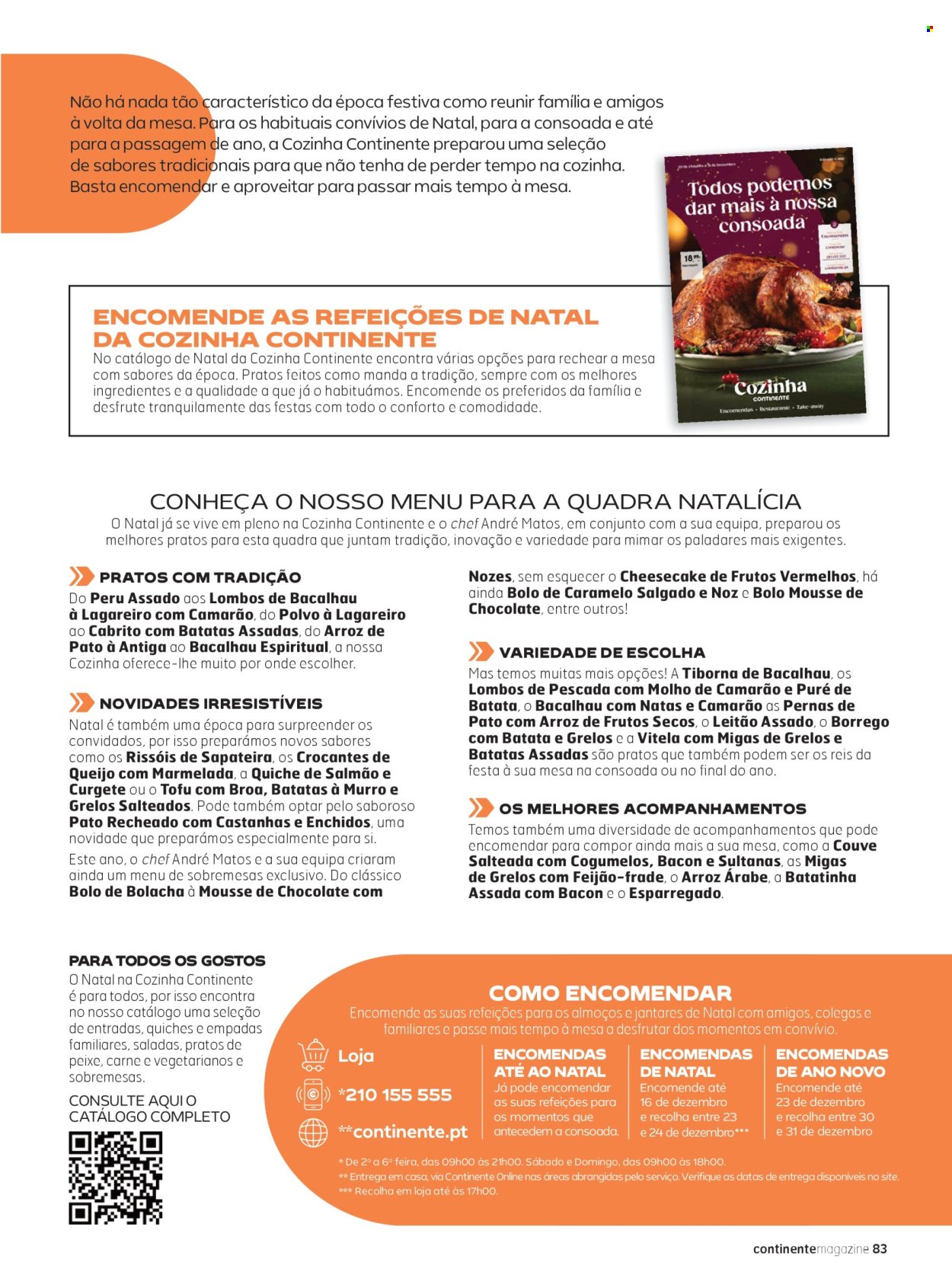 Folheto Continente - 26.11.2024 - 31.12.2024. Página 45