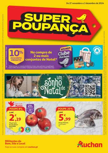 Folheto Auchan - 27.11.2024 - 3.12.2024.