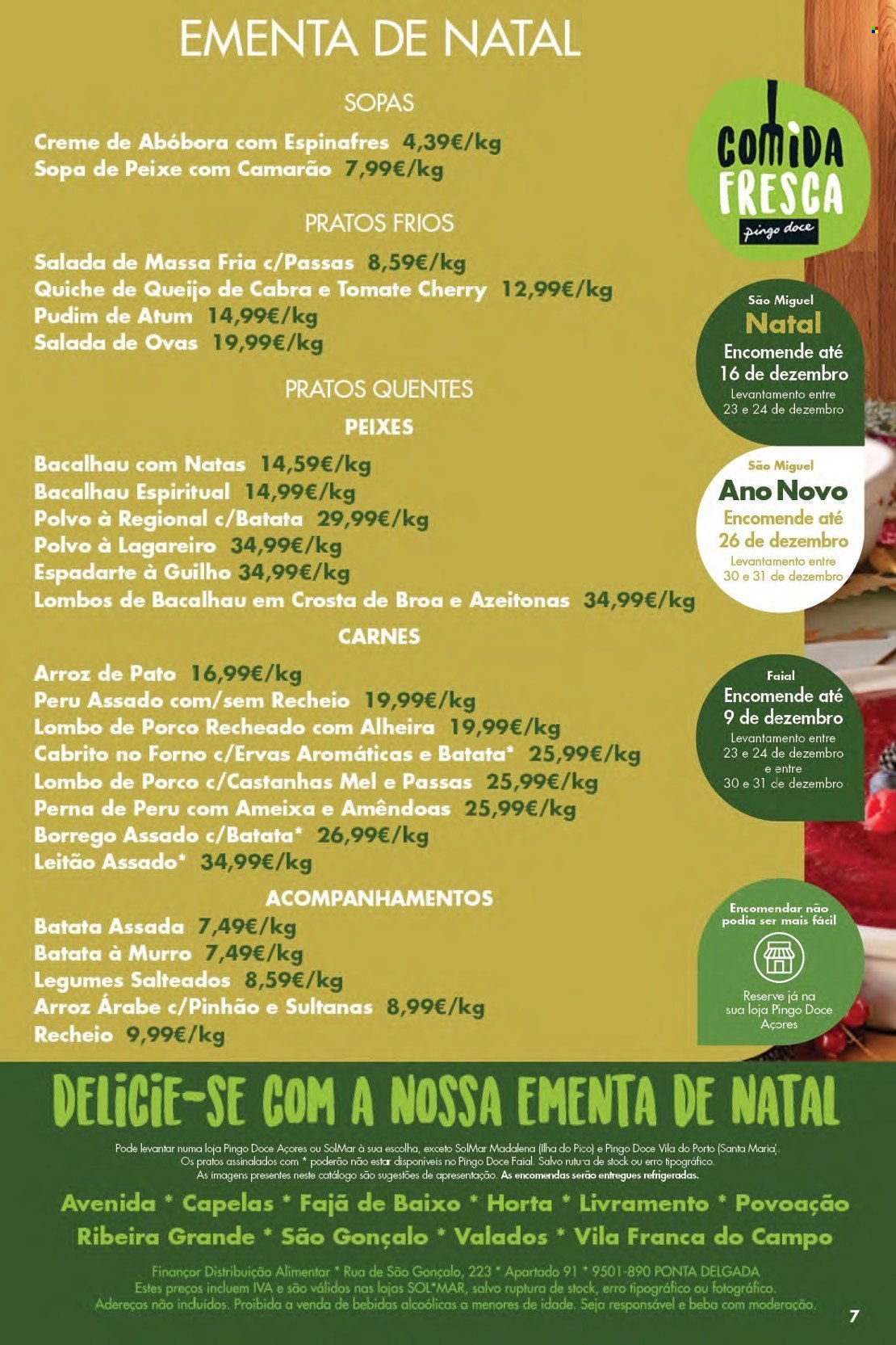 Folheto Pingo Doce - 28.11.2024 - 4.12.2024. Página 7