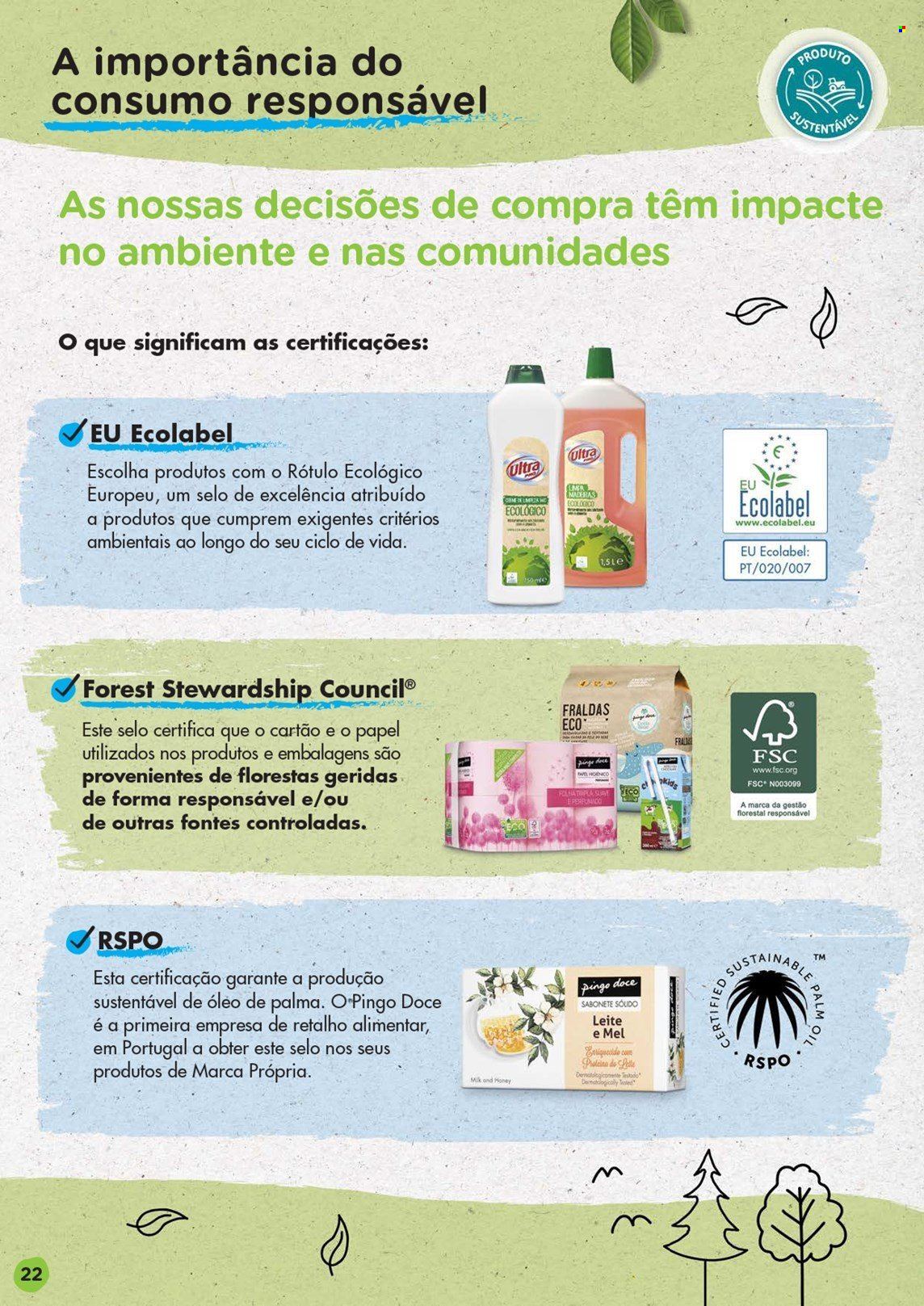 Folheto Pingo Doce. Página 22