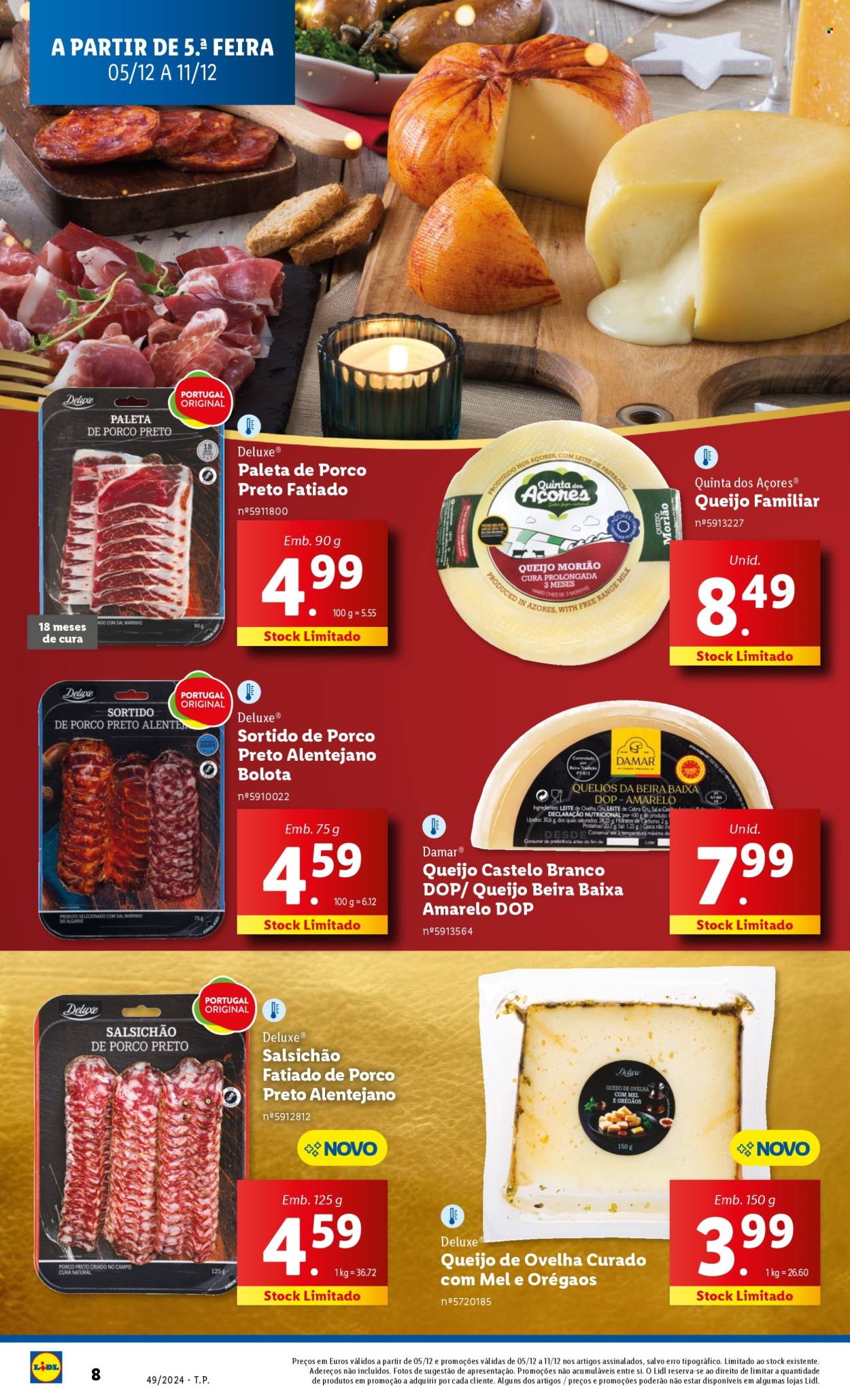 Folheto Lidl - 5.12.2024 - 11.12.2024. Página 8