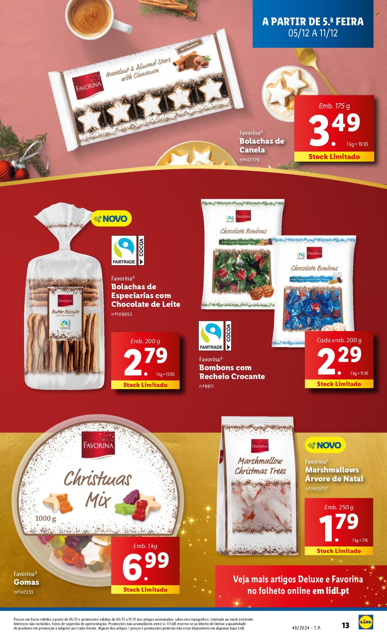 Folheto Lidl - 5.12.2024 - 11.12.2024. Página 13