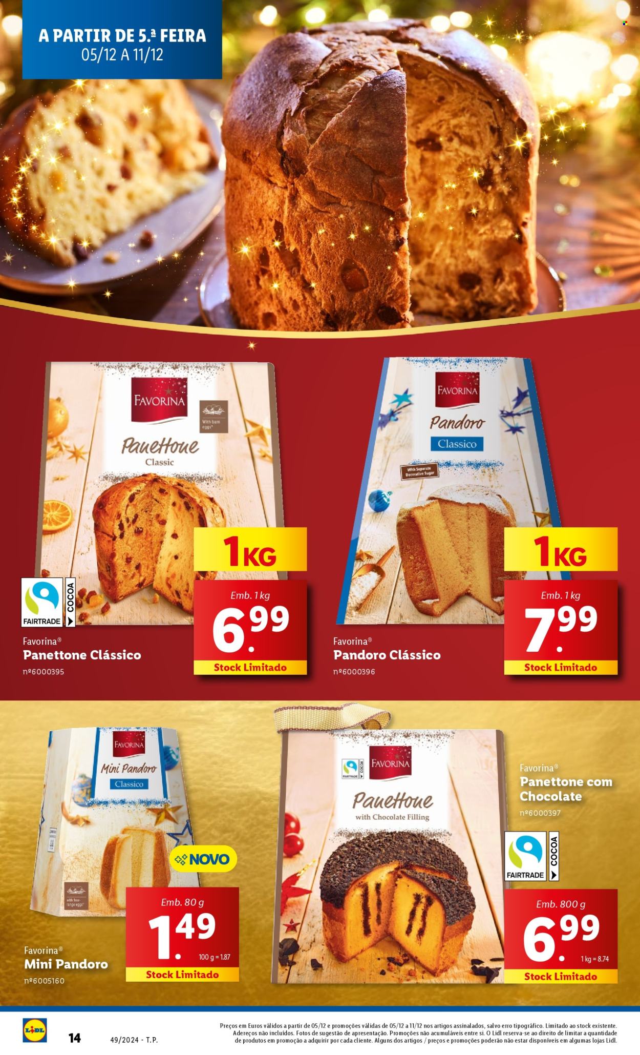 Folheto Lidl - 5.12.2024 - 11.12.2024. Página 14