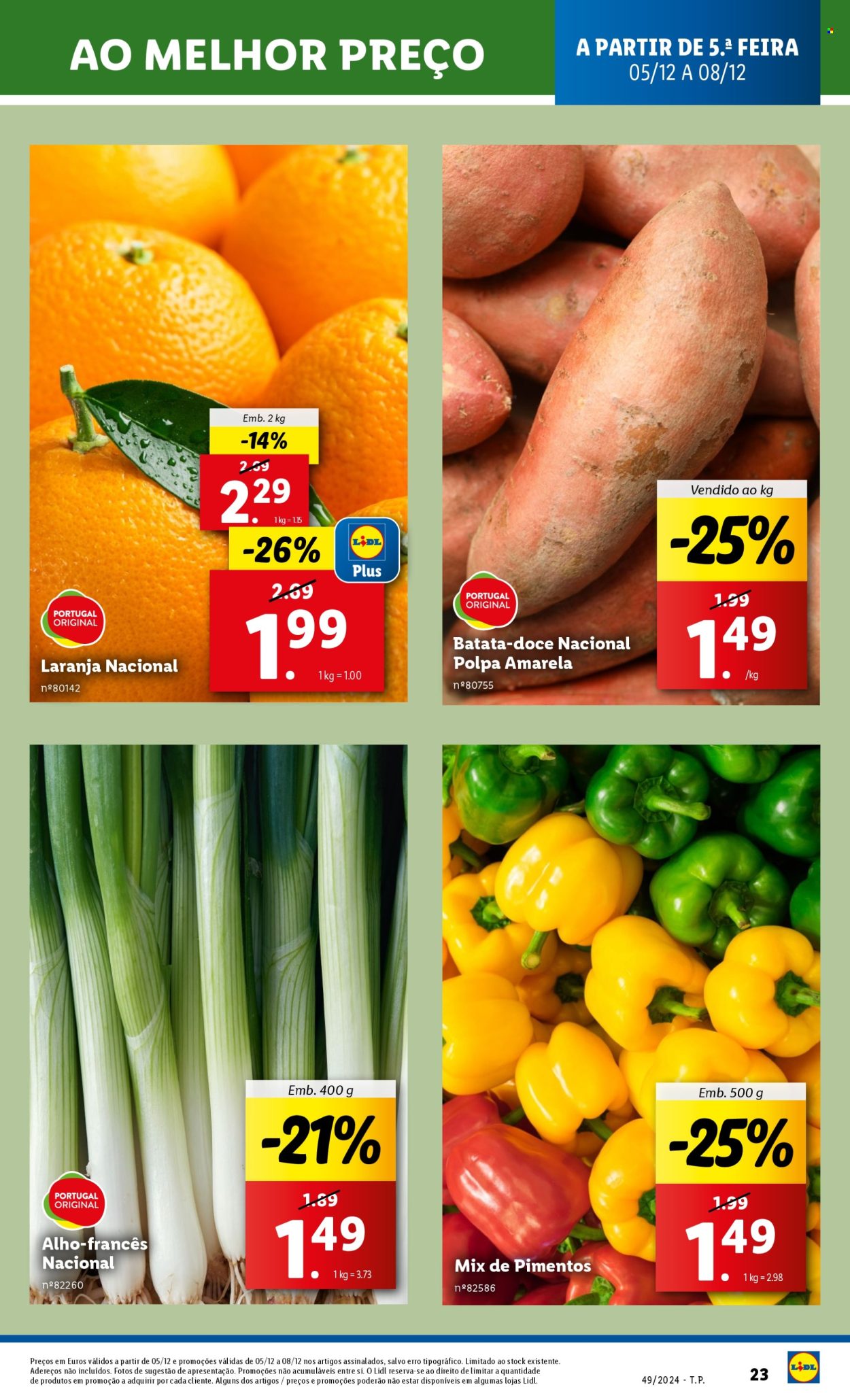 Folheto Lidl - 5.12.2024 - 11.12.2024. Página 23