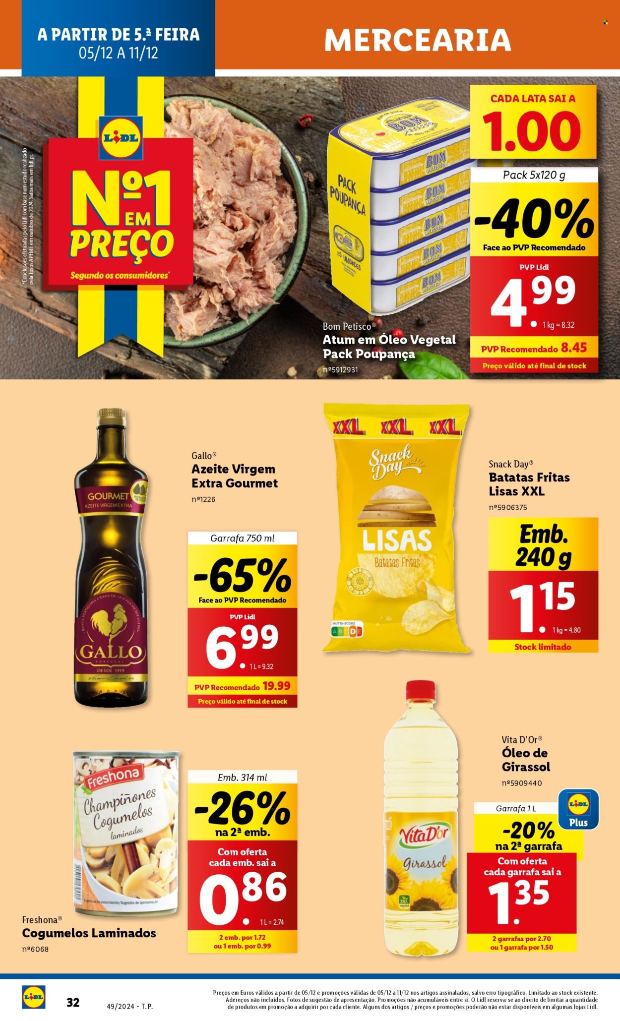 Folheto Lidl - 5.12.2024 - 11.12.2024. Página 32