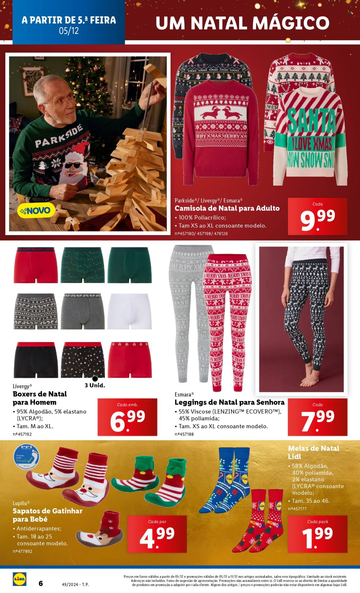 Folheto Lidl - 5.12.2024 - 11.12.2024. Página 6