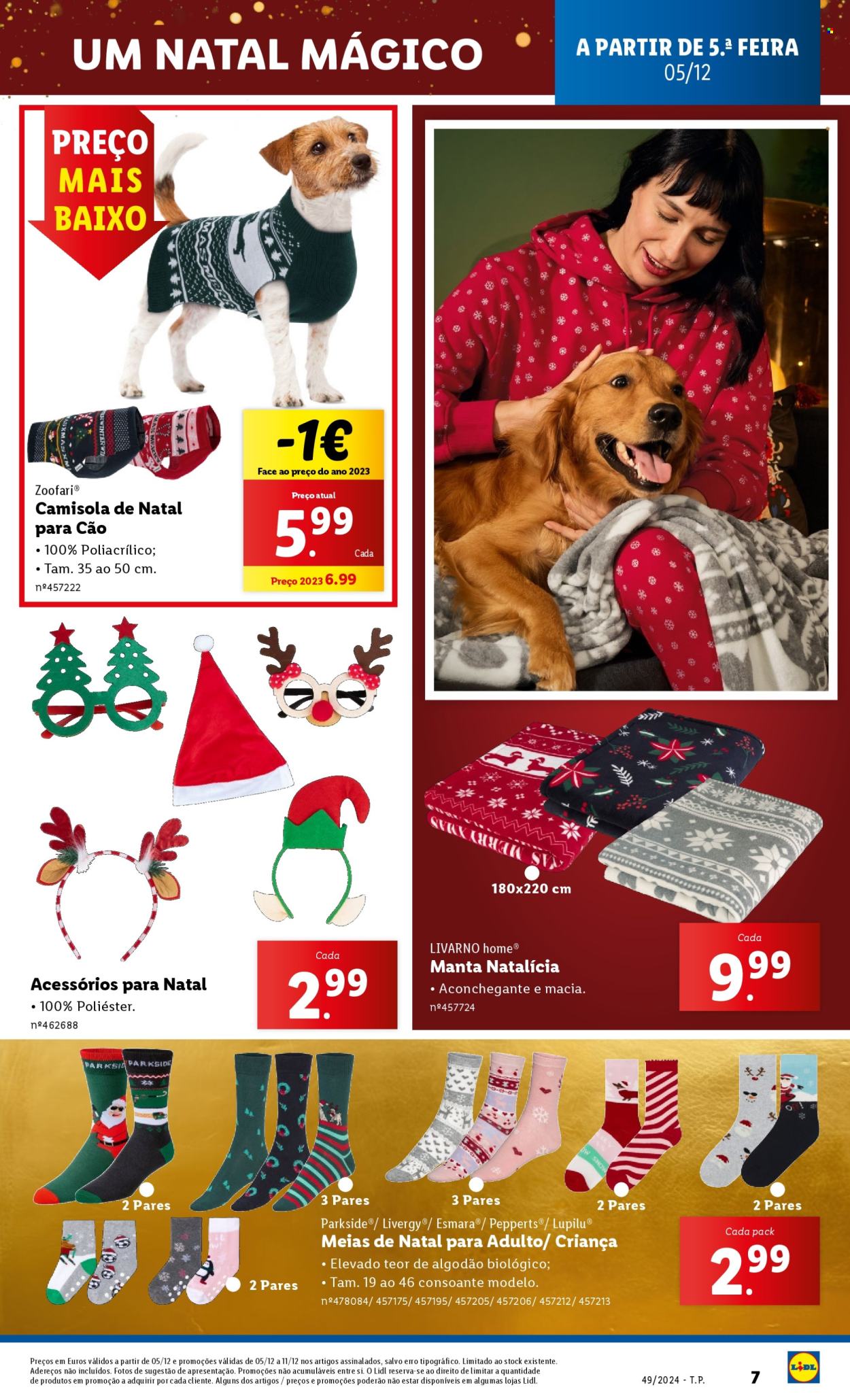 Folheto Lidl - 5.12.2024 - 11.12.2024. Página 7