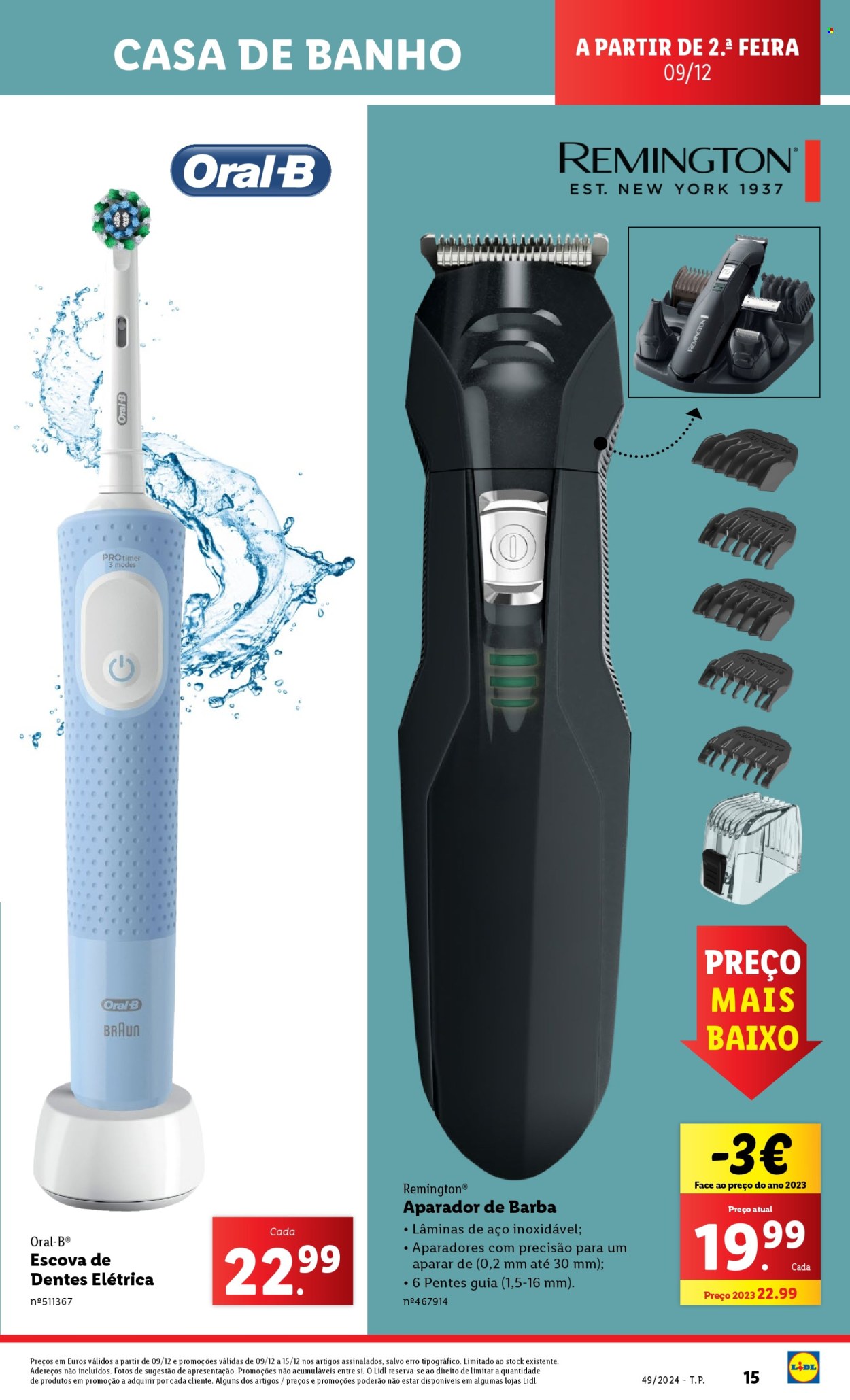 Folheto Lidl - 5.12.2024 - 11.12.2024. Página 15