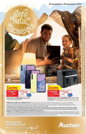 Folheto Auchan - 29.11.2024 - 26.12.2024.