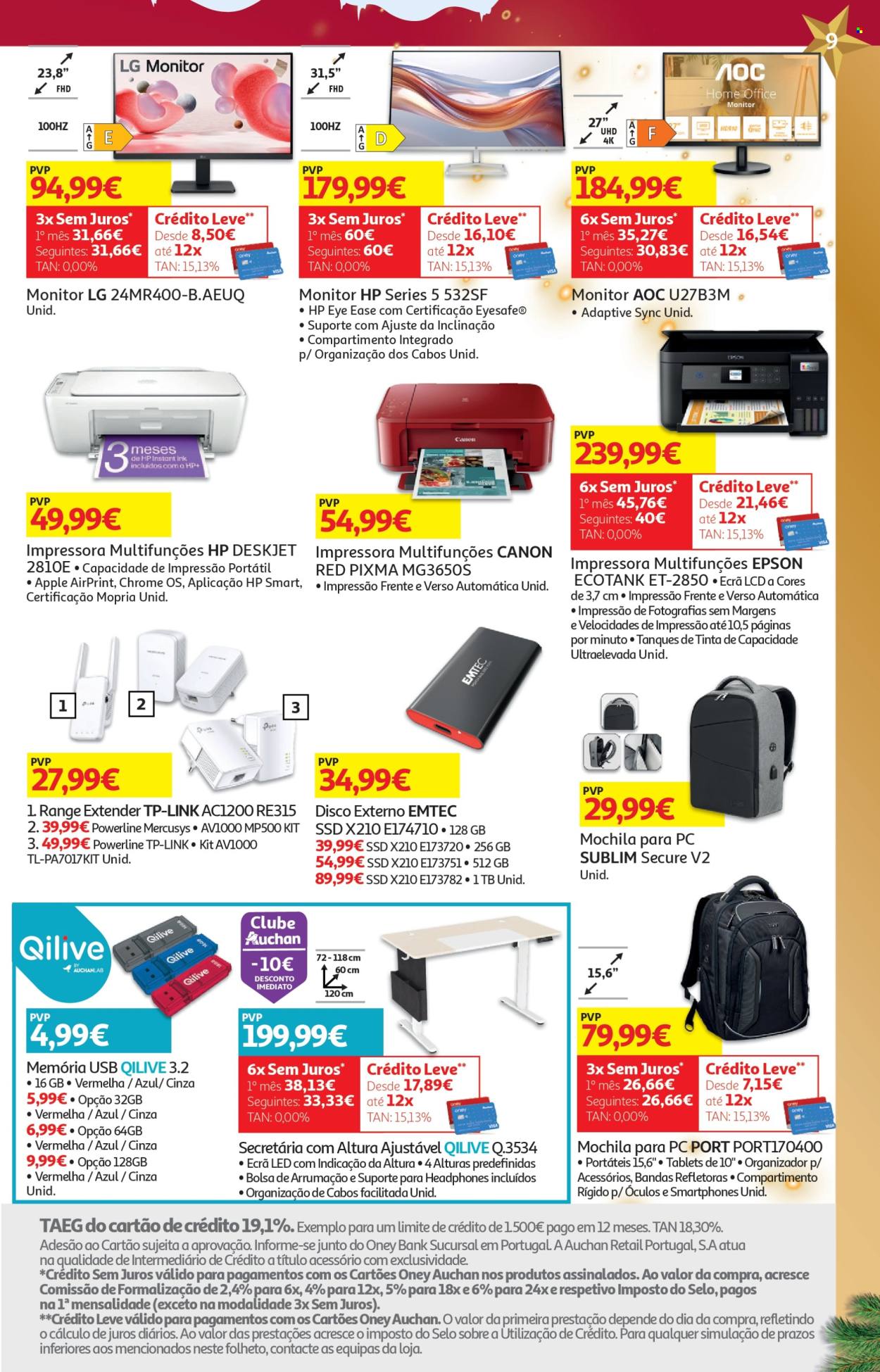 Folheto Auchan - 29.11.2024 - 26.12.2024. Página 9