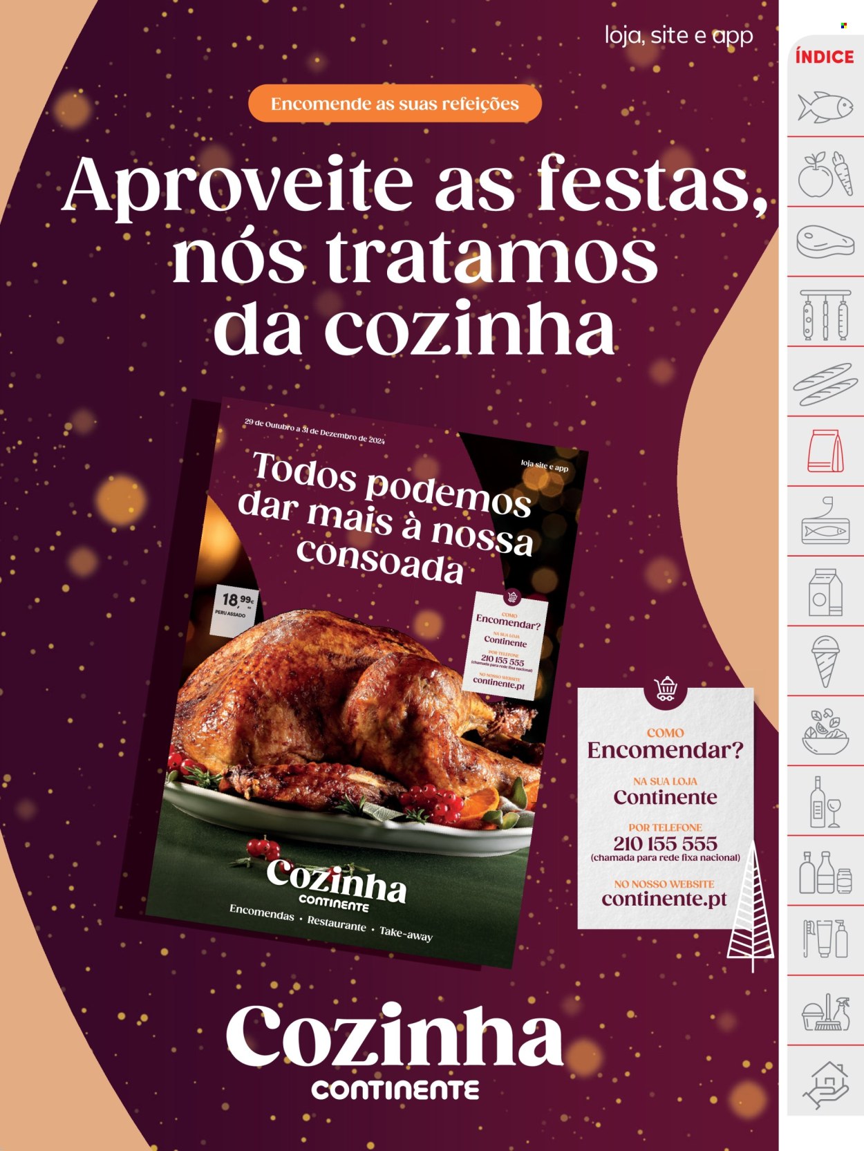 Folheto Continente - 3.12.2024 - 9.12.2024. Página 21