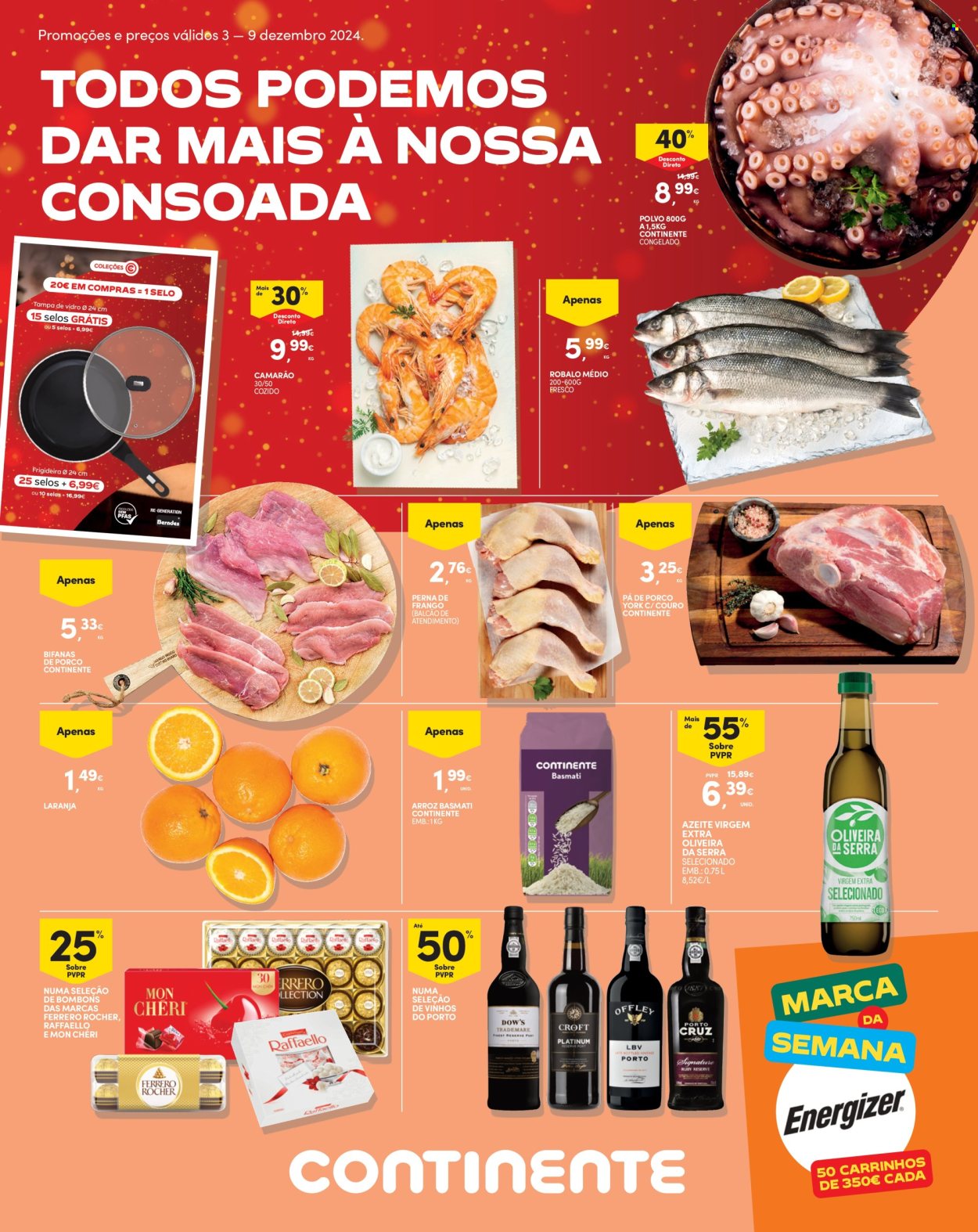 Folheto Continente Modelo - 3.12.2024 - 9.12.2024. Página 1